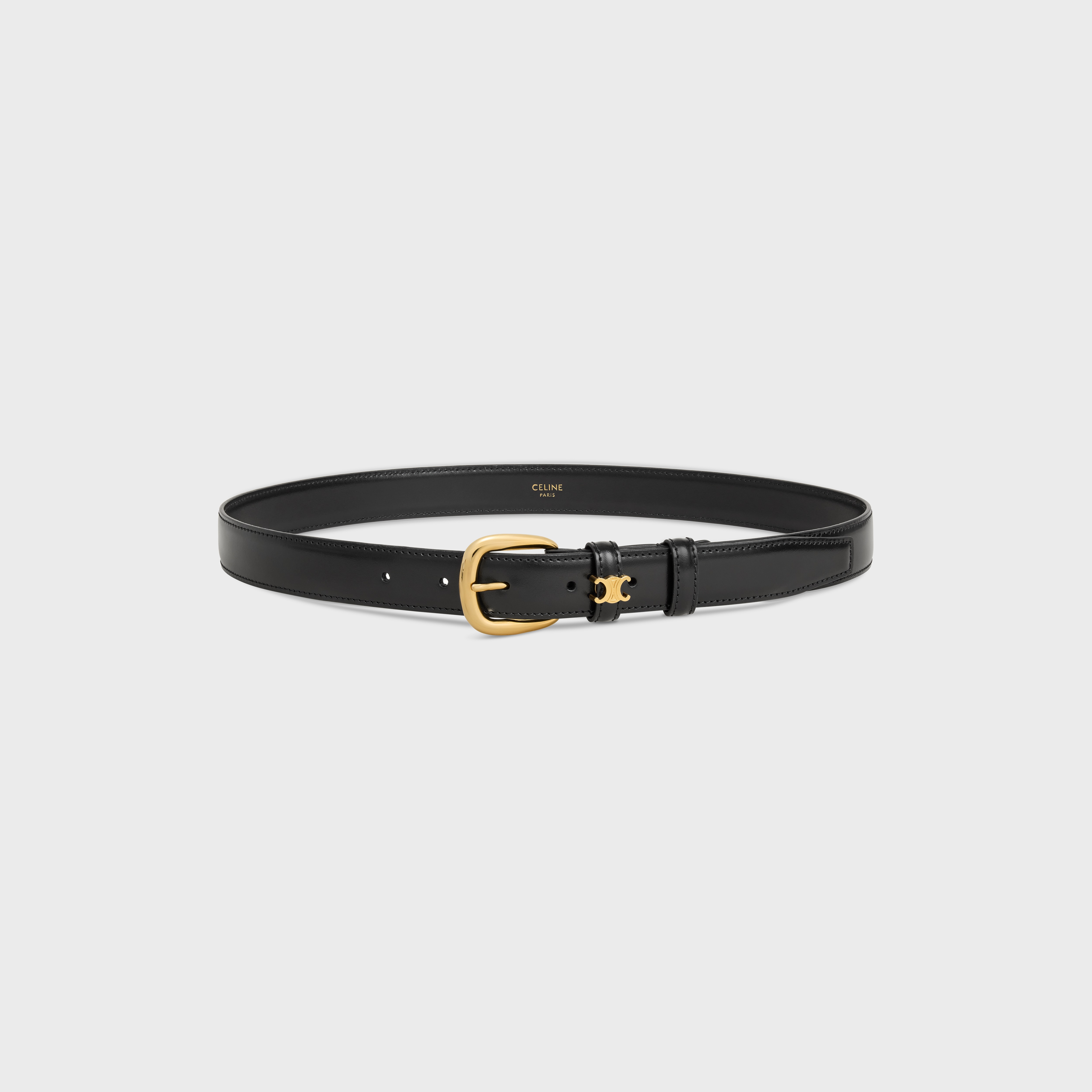 ヴィヴィエンヌ ベルト 25MM / トリヨンレザー ブラック | CELINE 
