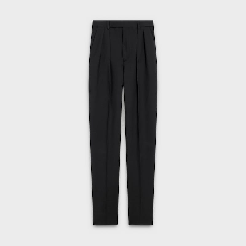 Pantalon classique gabardine de laine | CELINE