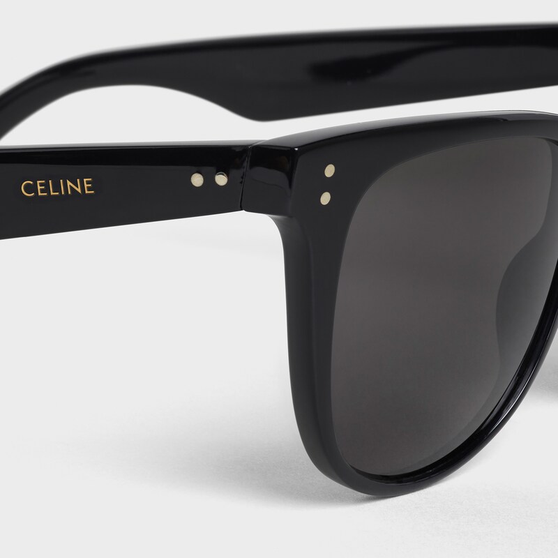 Black Frame 09 sunglasses in Acetate - null | CELINE