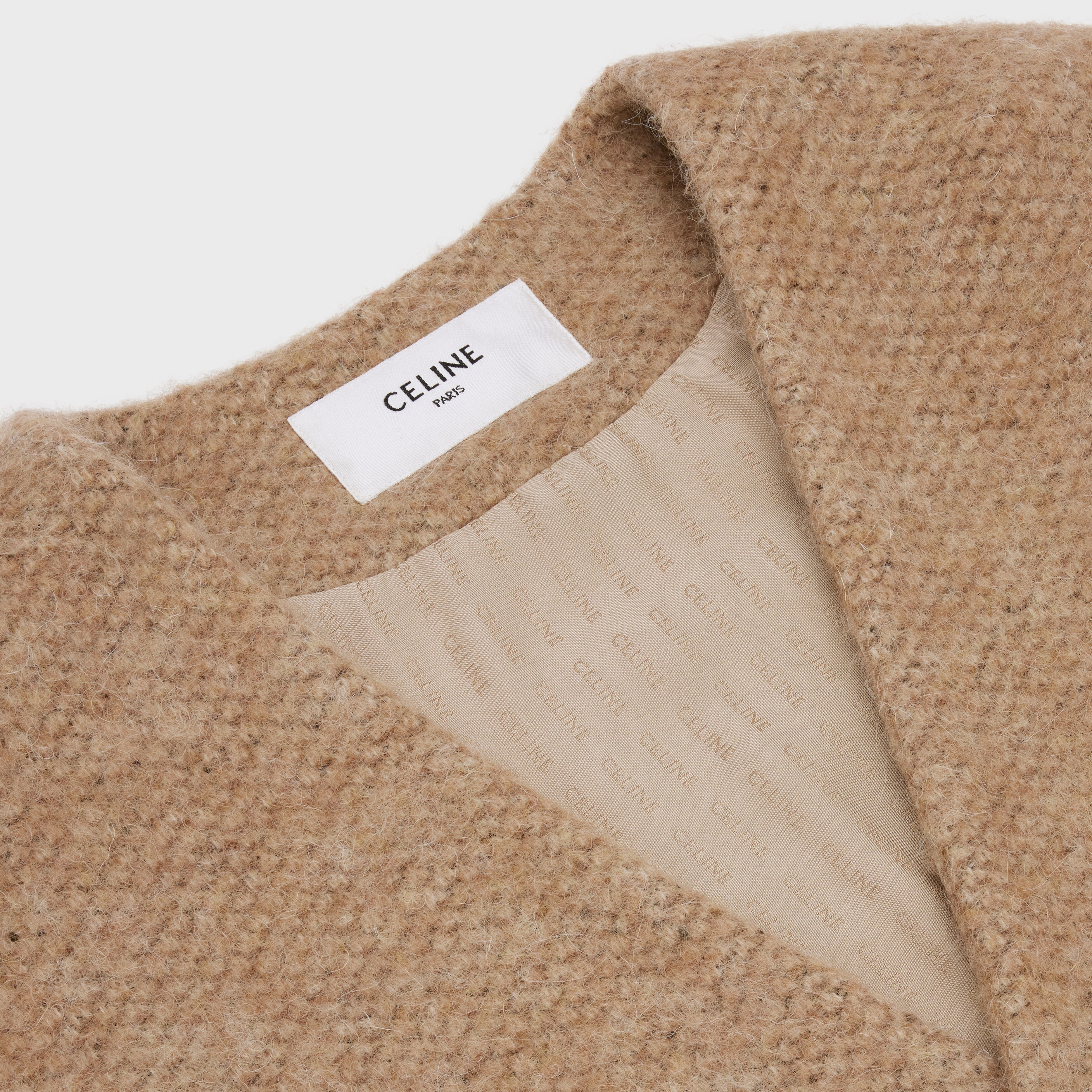 Oversized cardigan in Alpaca wool 