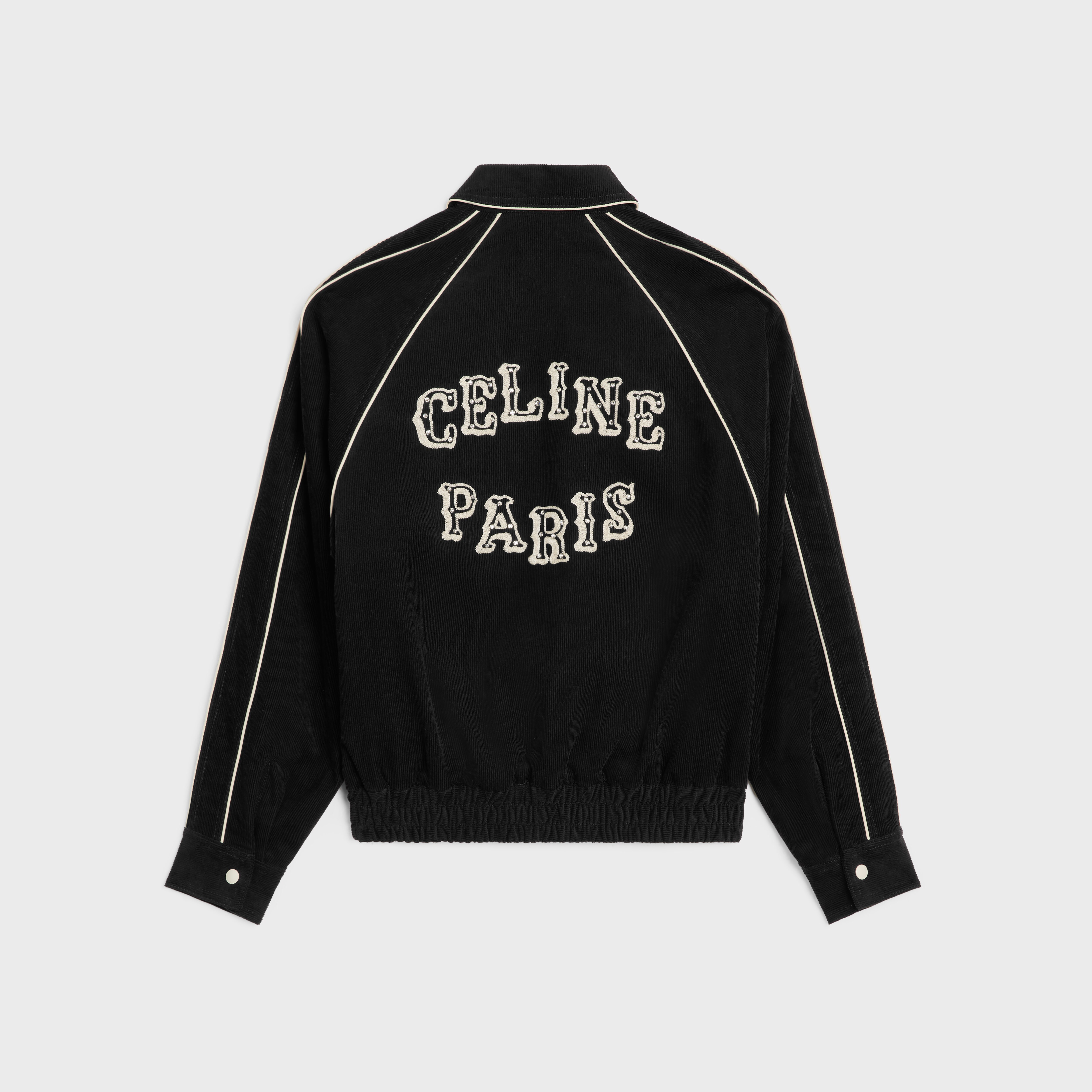 CELINE WESTERN TEDDY JACKET IN CORDUROY - RINSED | CELINE