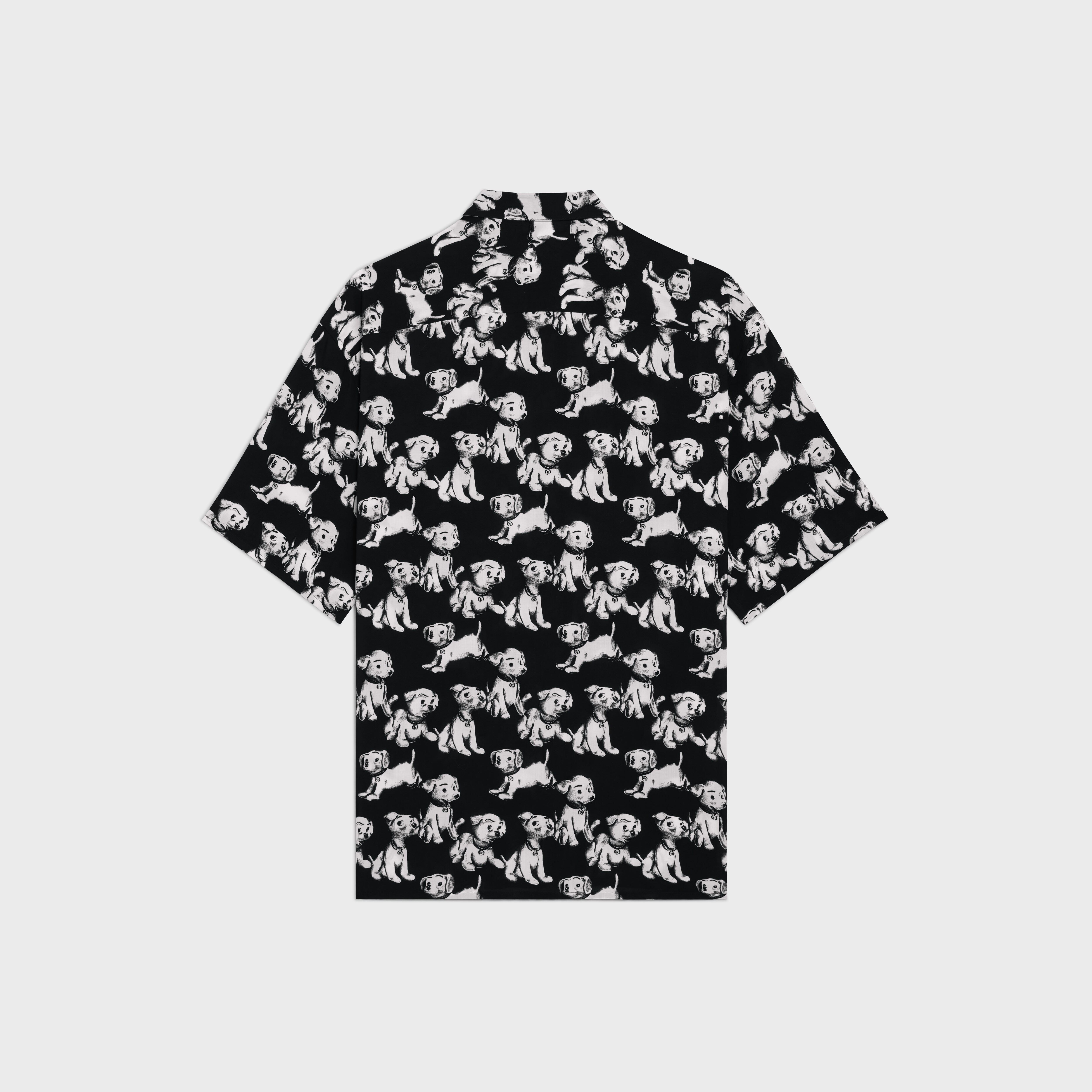 ARTIST PRINT SHIRT IN PRINTED VISCOSE 