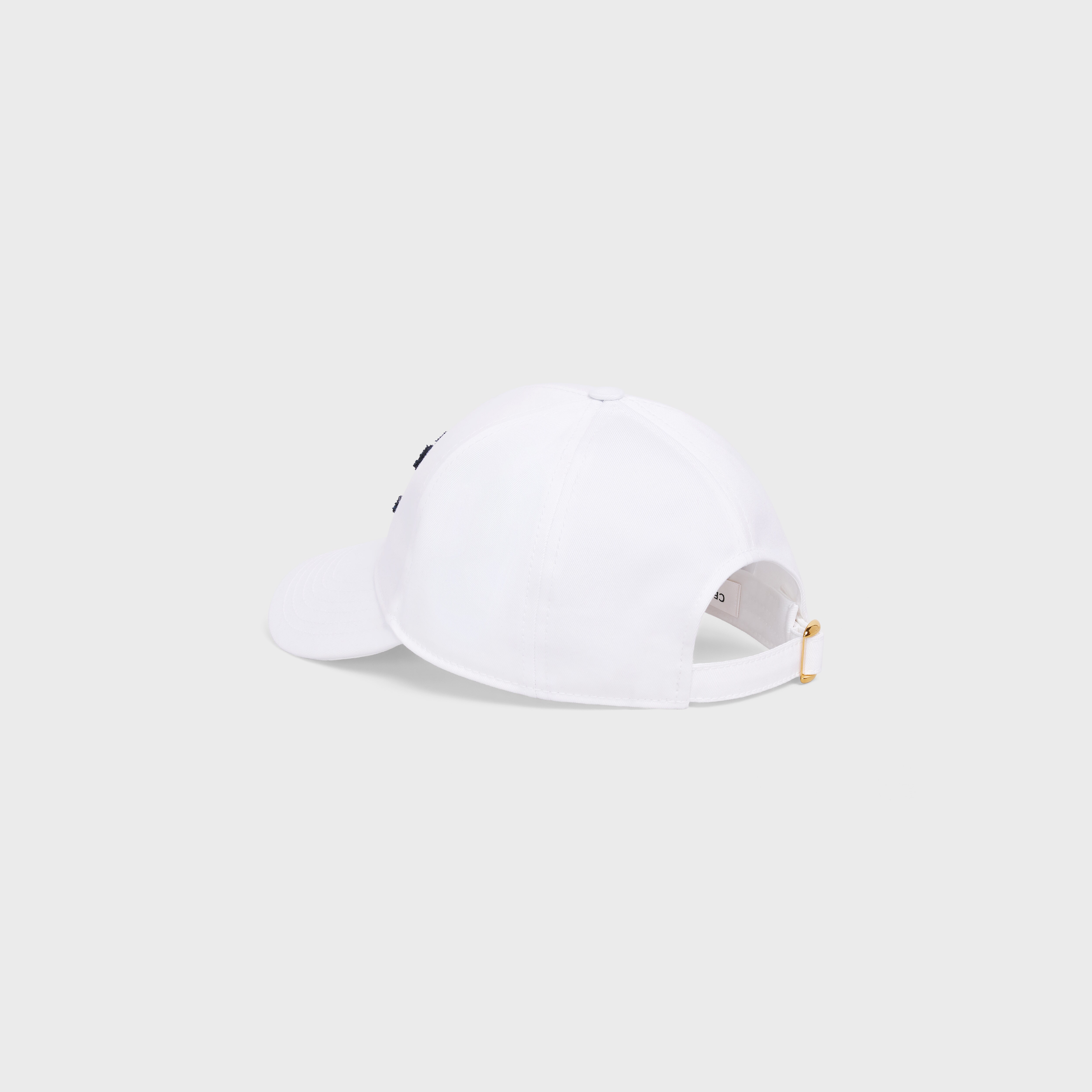 COTTON TRIOMPHE BASEBALL CAP - White 