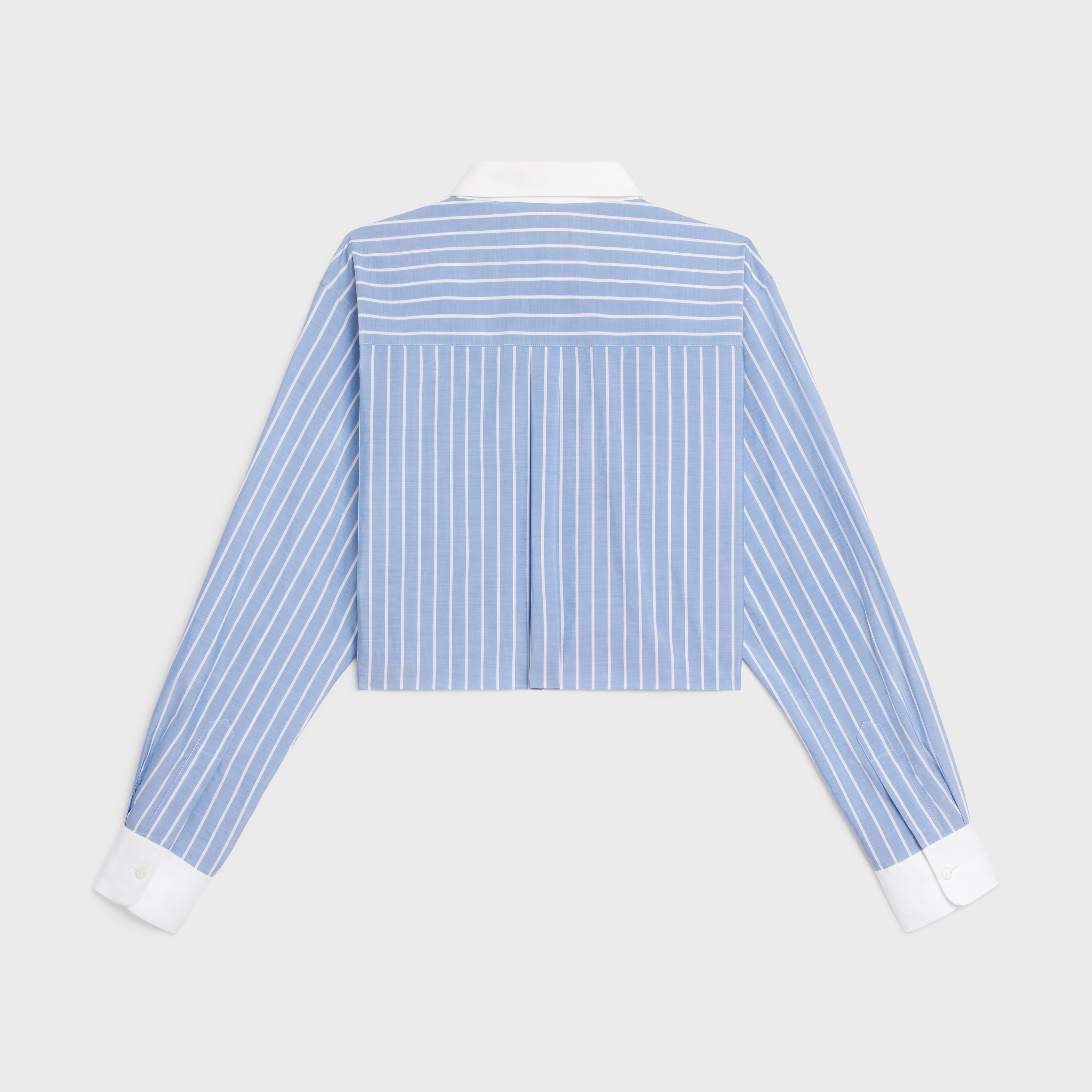 striped cotton blouse