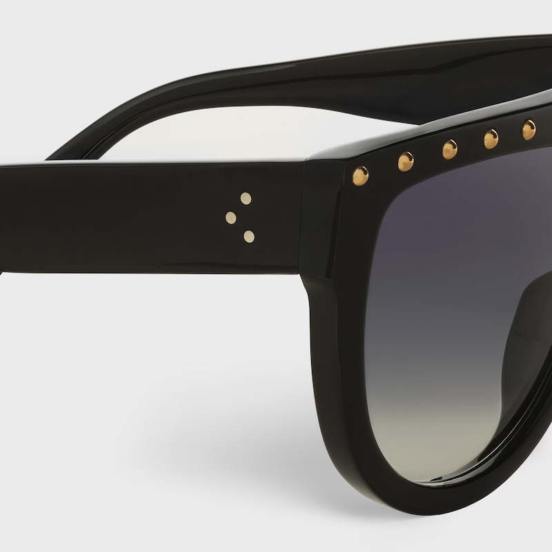 Aviator S001 Sunglasses in Acetate and Metal | CELINE