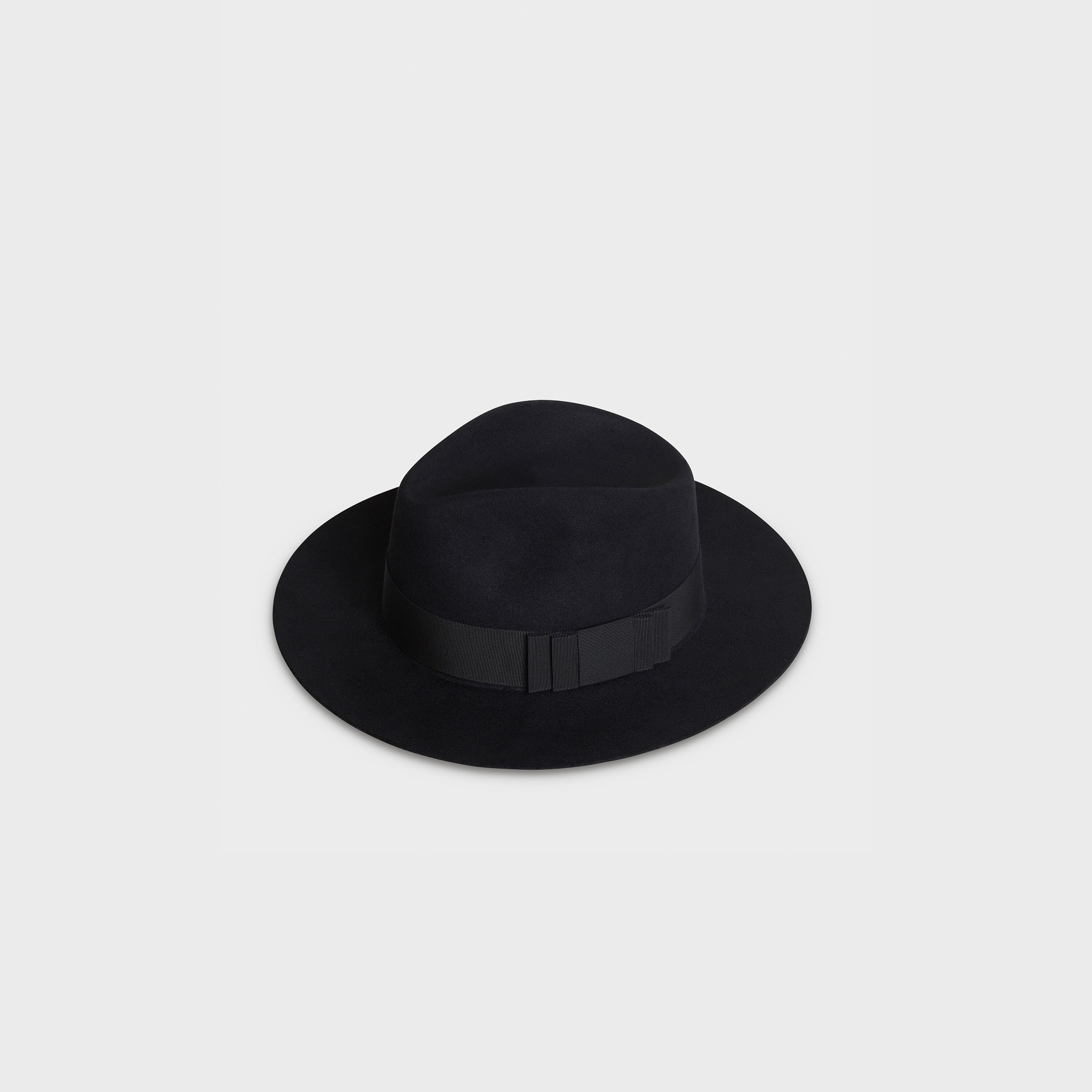 classic hat in felt - Black | CELINE