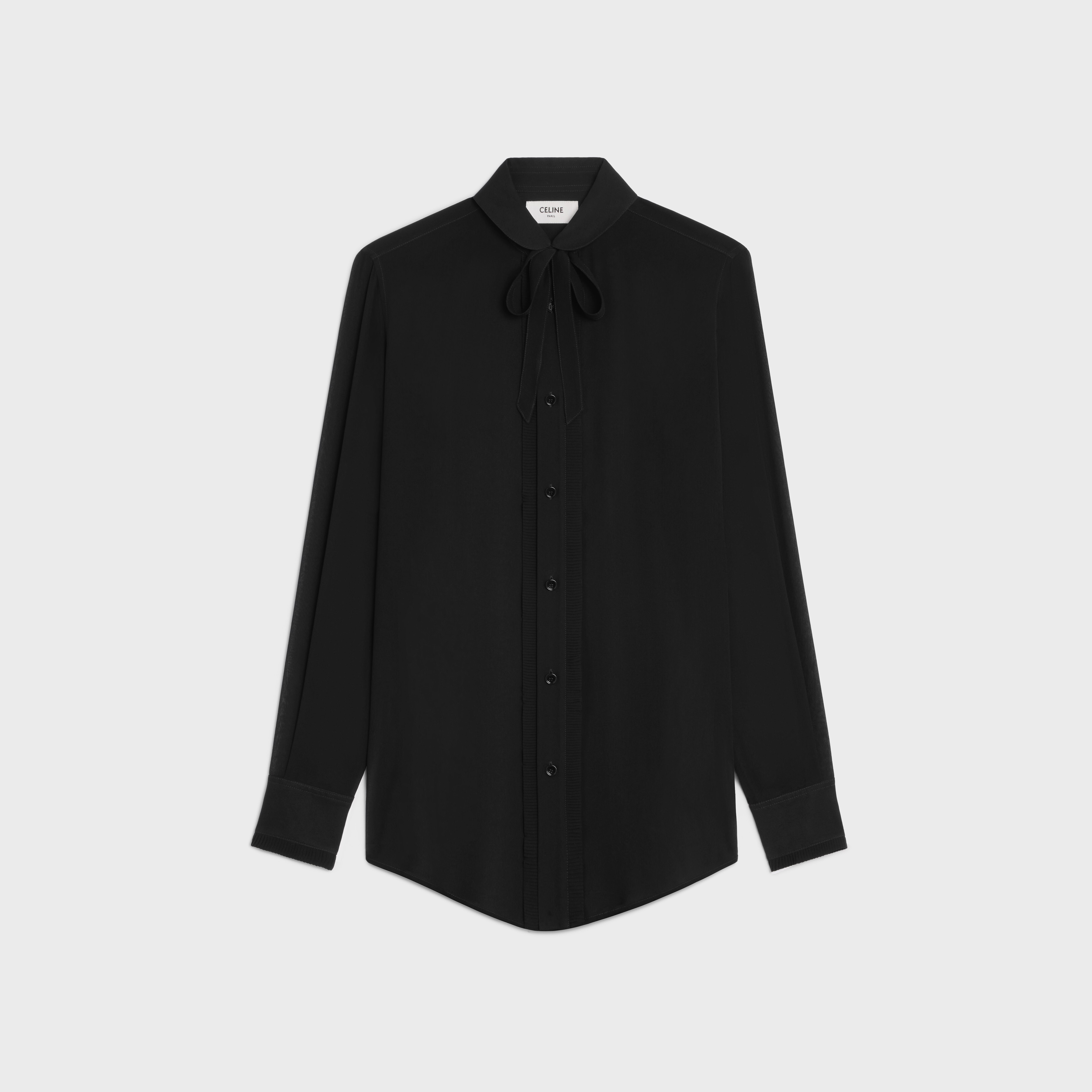Cecille Blue Cotton Pocket Shirt