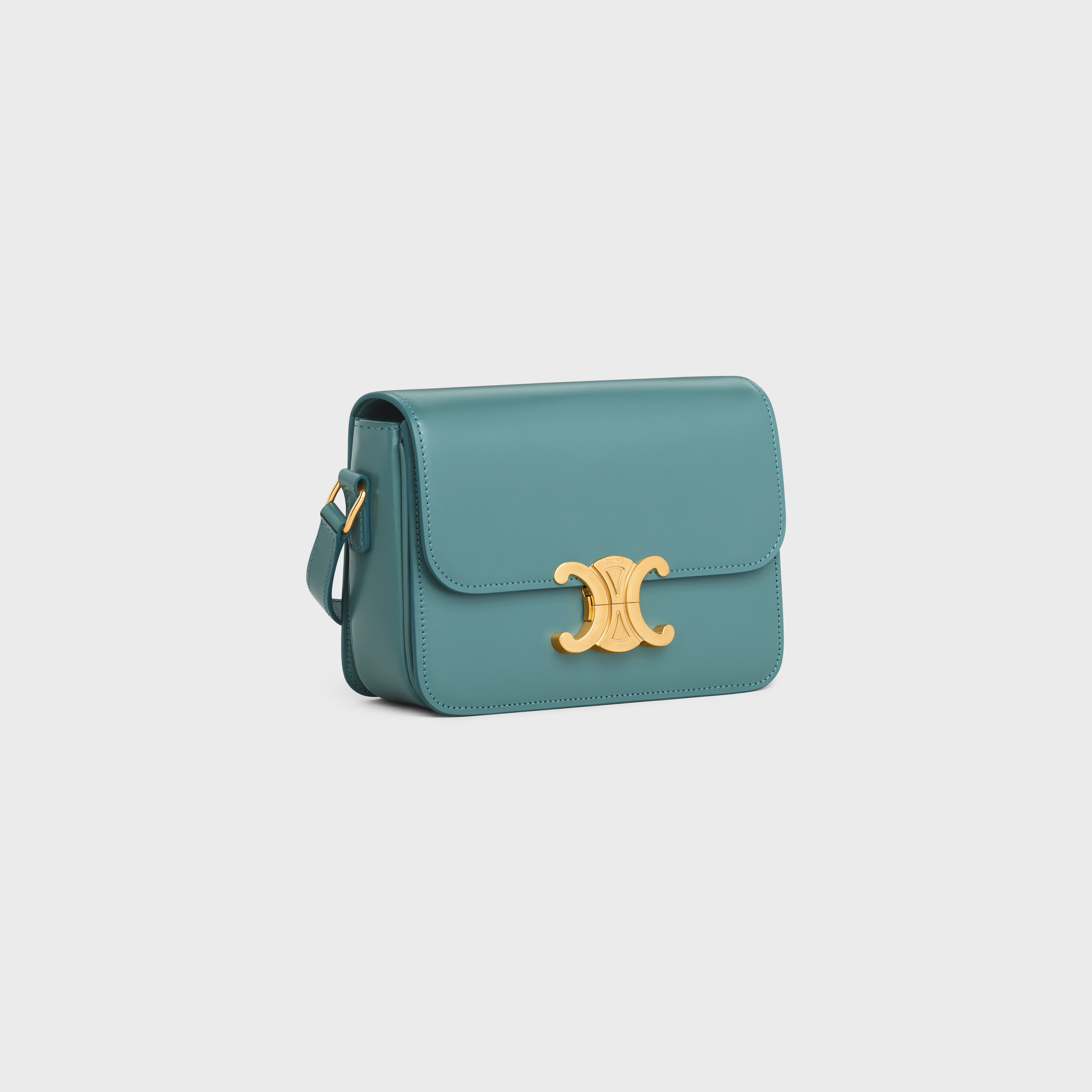 Teen Triomphe Bag in shiny calfskin