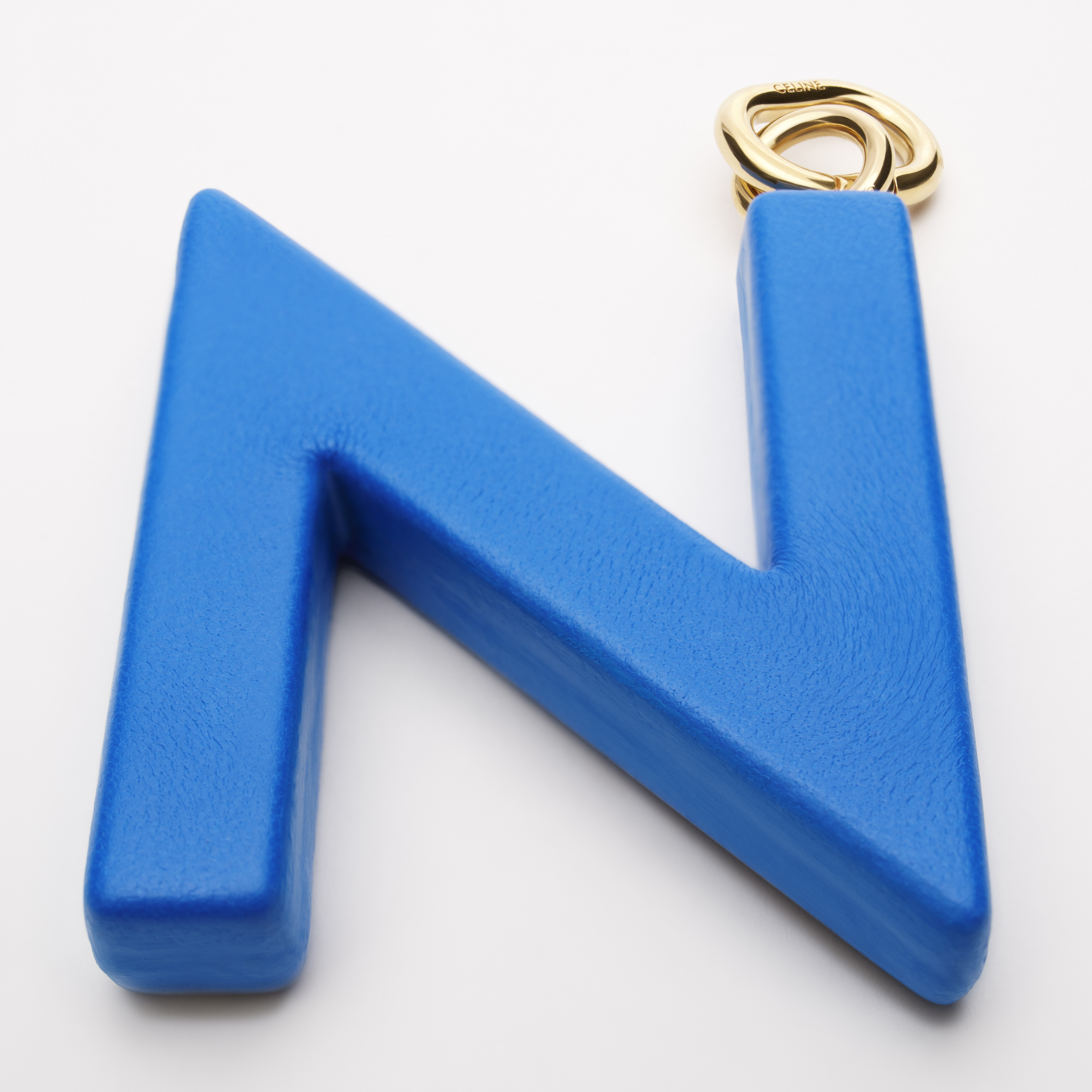 ALPHABET CHARMS N LETTER IN LAMBSKIN AND BRASS WITH GOLD FINISH - ULTRA ...