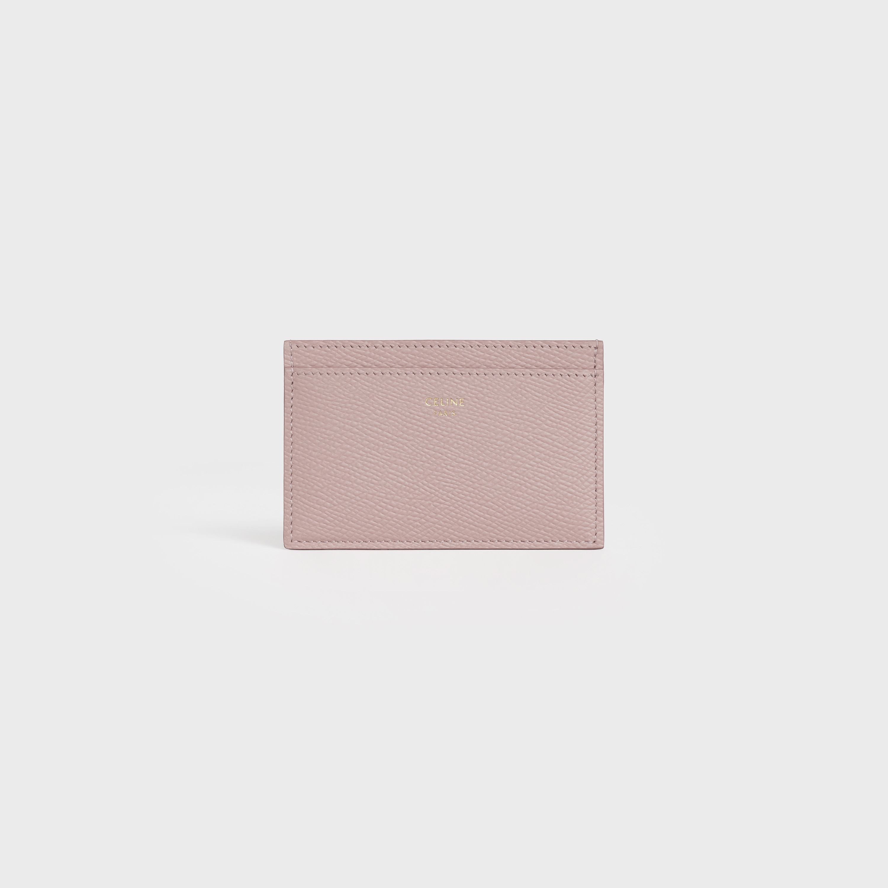 Card Holder In Grained Calfskin - Vintage Pink - 10b703bel25vp Celine