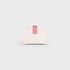 Accordeon card holder in Bicolour Grained Calfskin - Pale Pink / Flamingo - 390 RUE SAINT-HONORE - 3 | CELINE