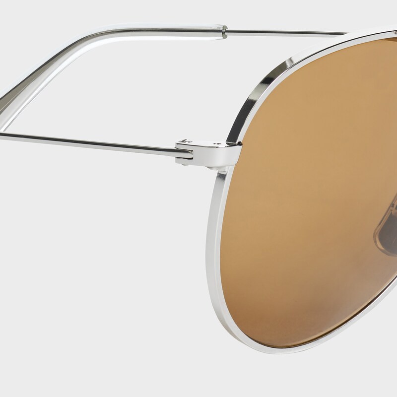 METAL FRAME 02 SUNGLASSES IN METAL | CELINE