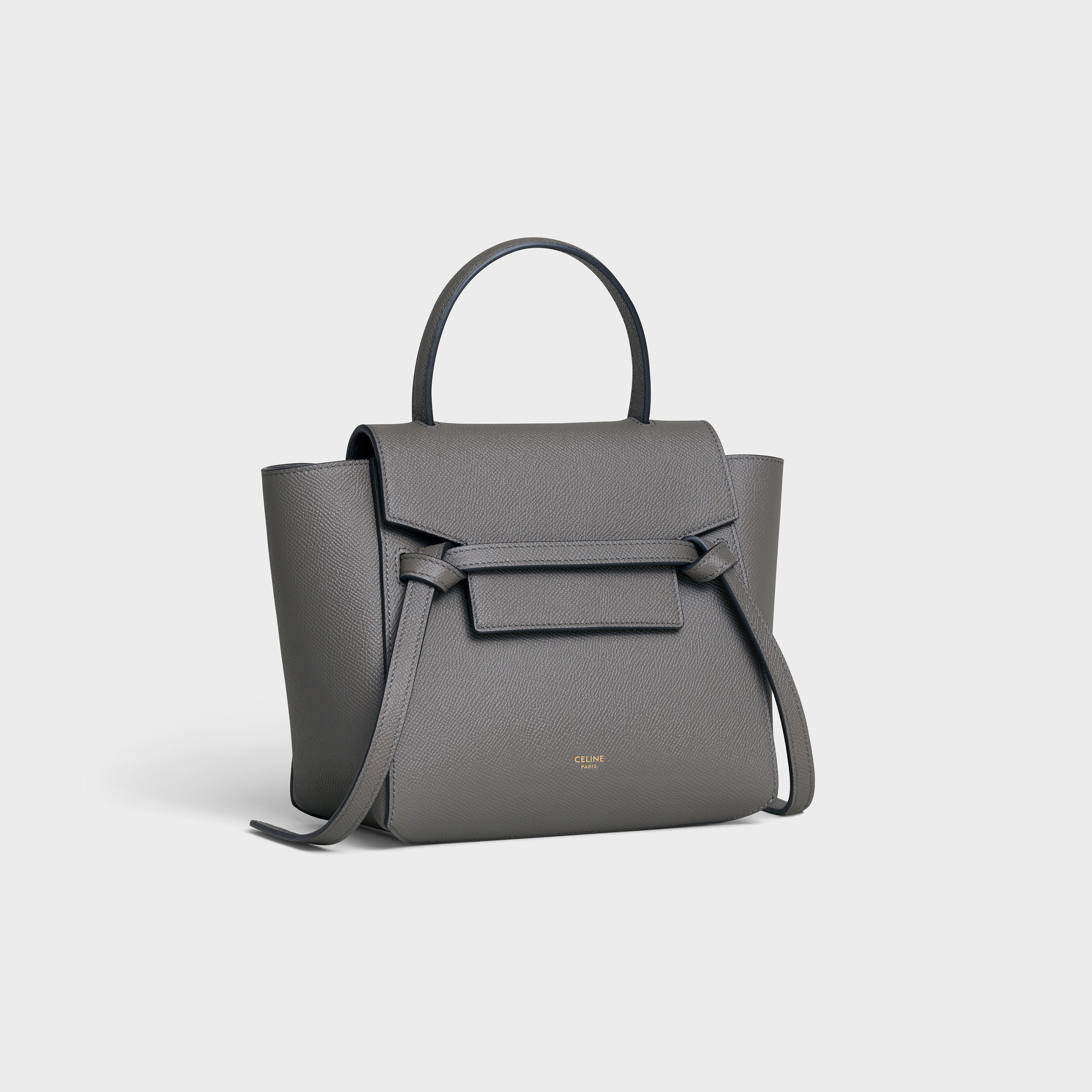 Nano Belt bag in grained calfskin CELINE Official site