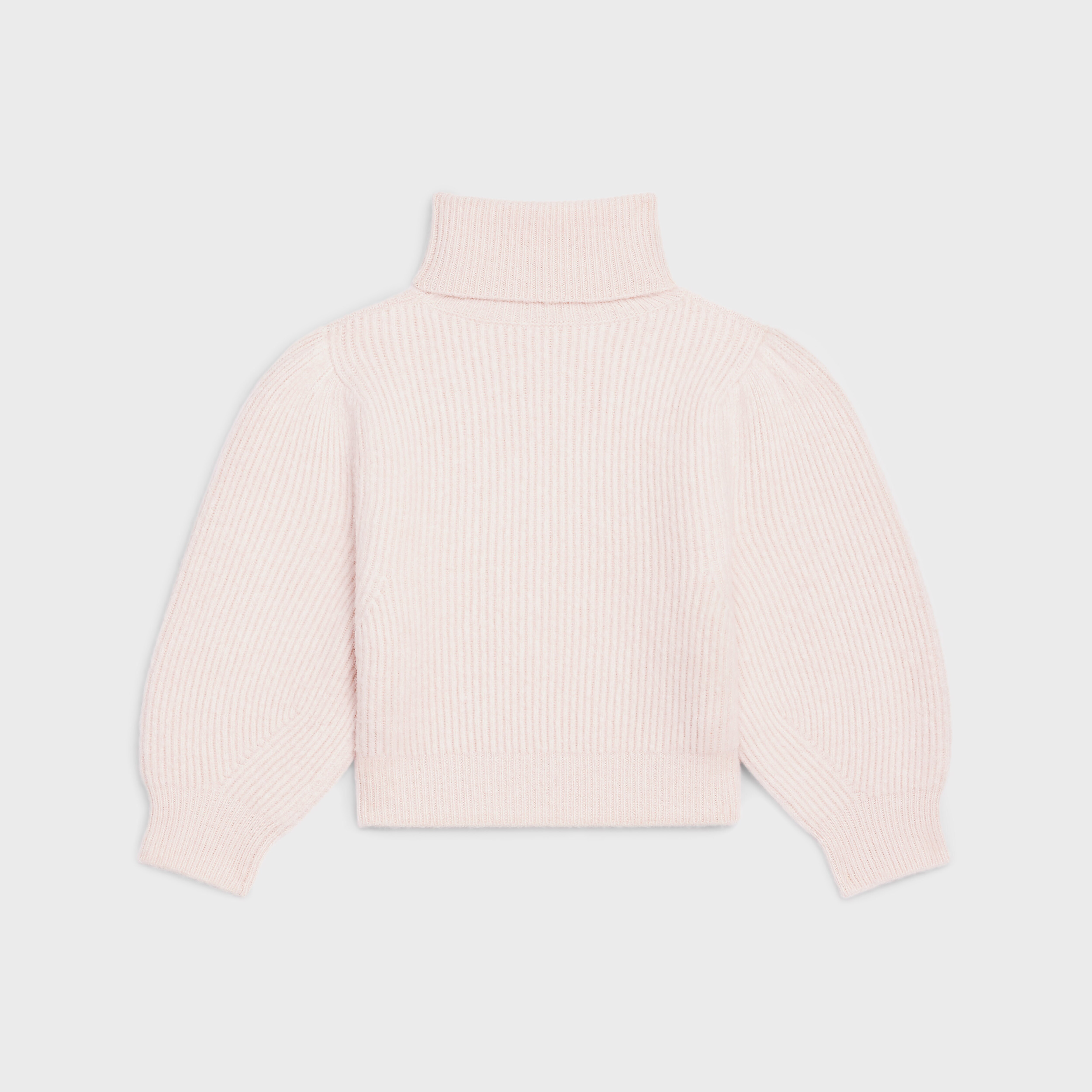 CROPPED TURTLENECK SWEATER IN BRUSHED 
