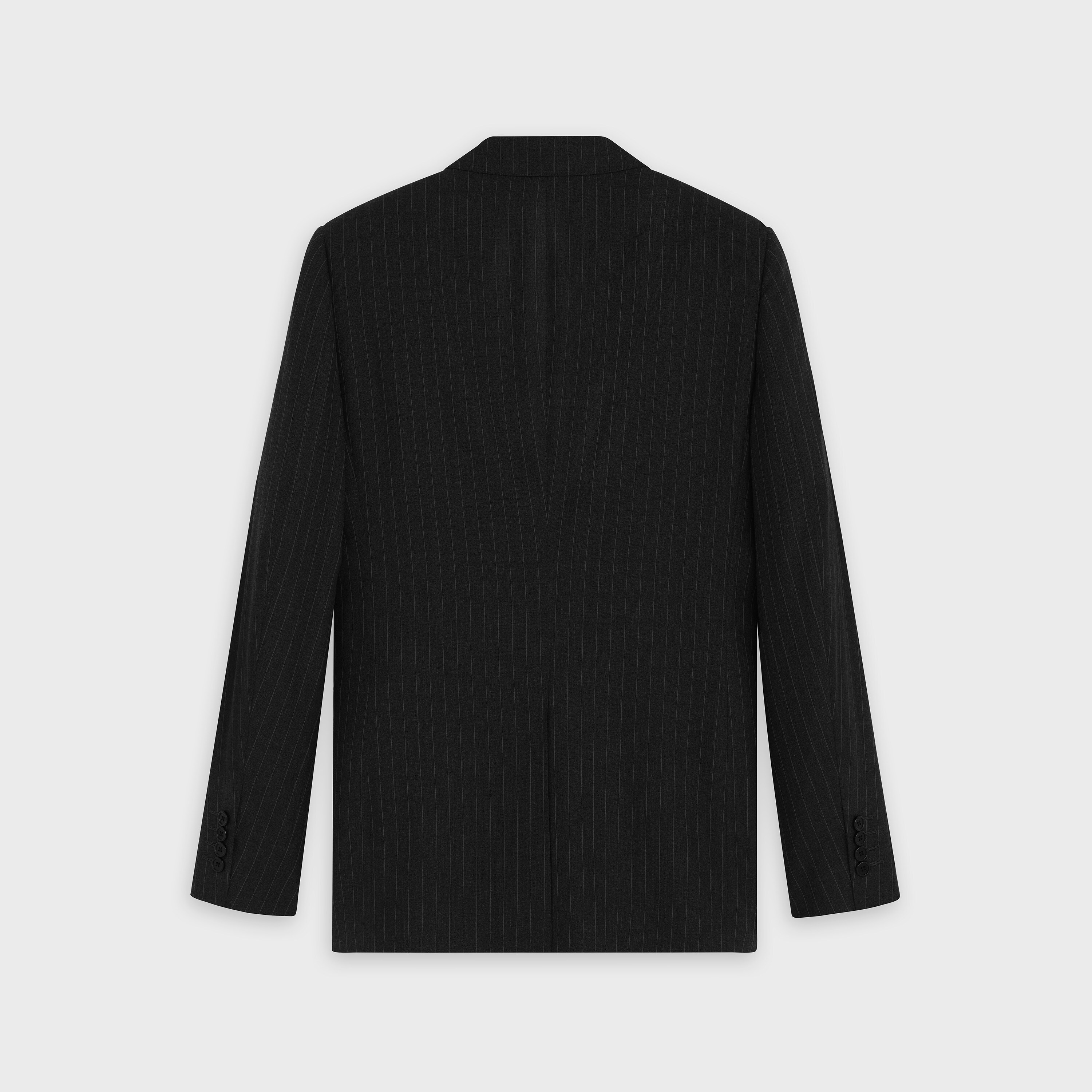 classic jacket with tennis stripes - null | CELINE