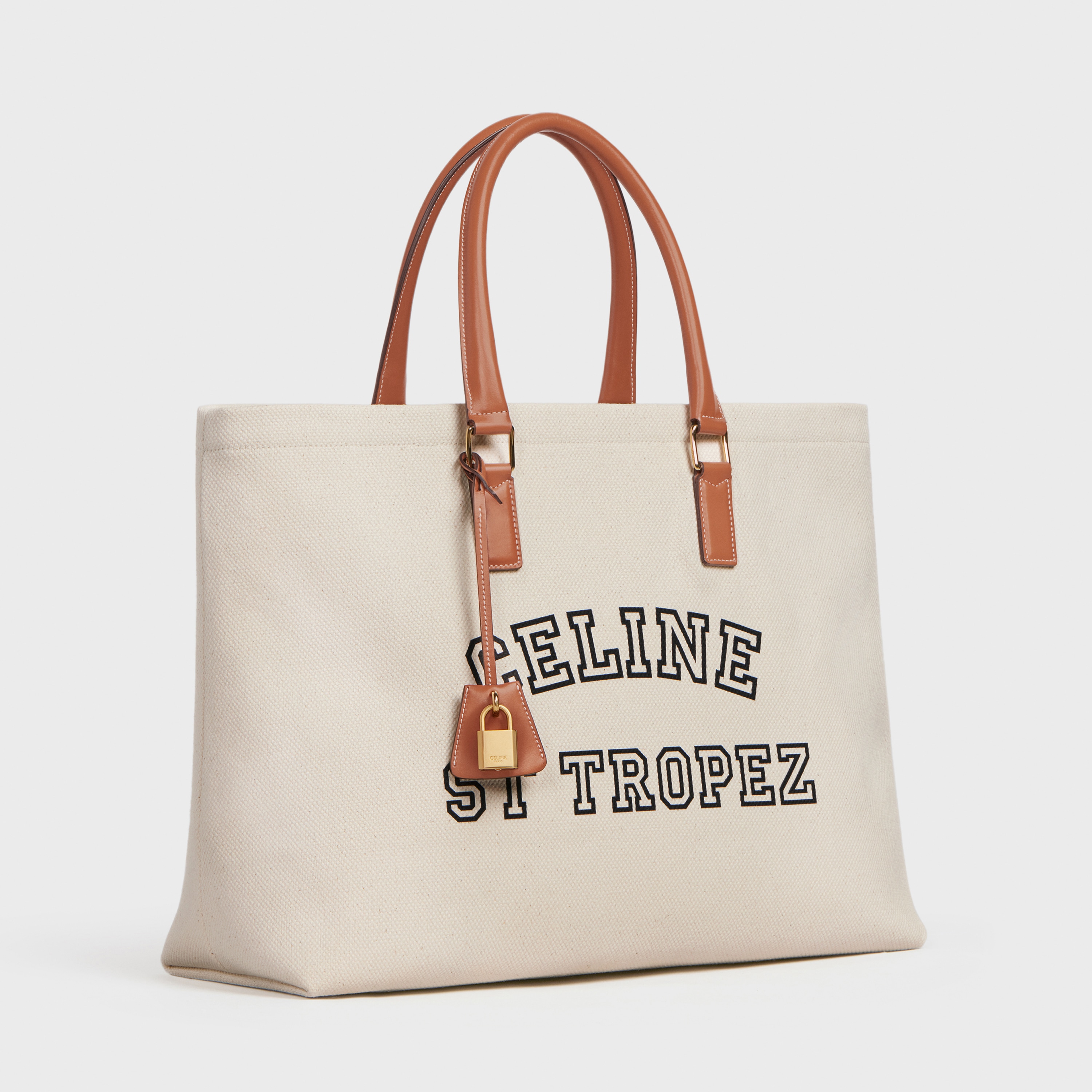 celine textile tote