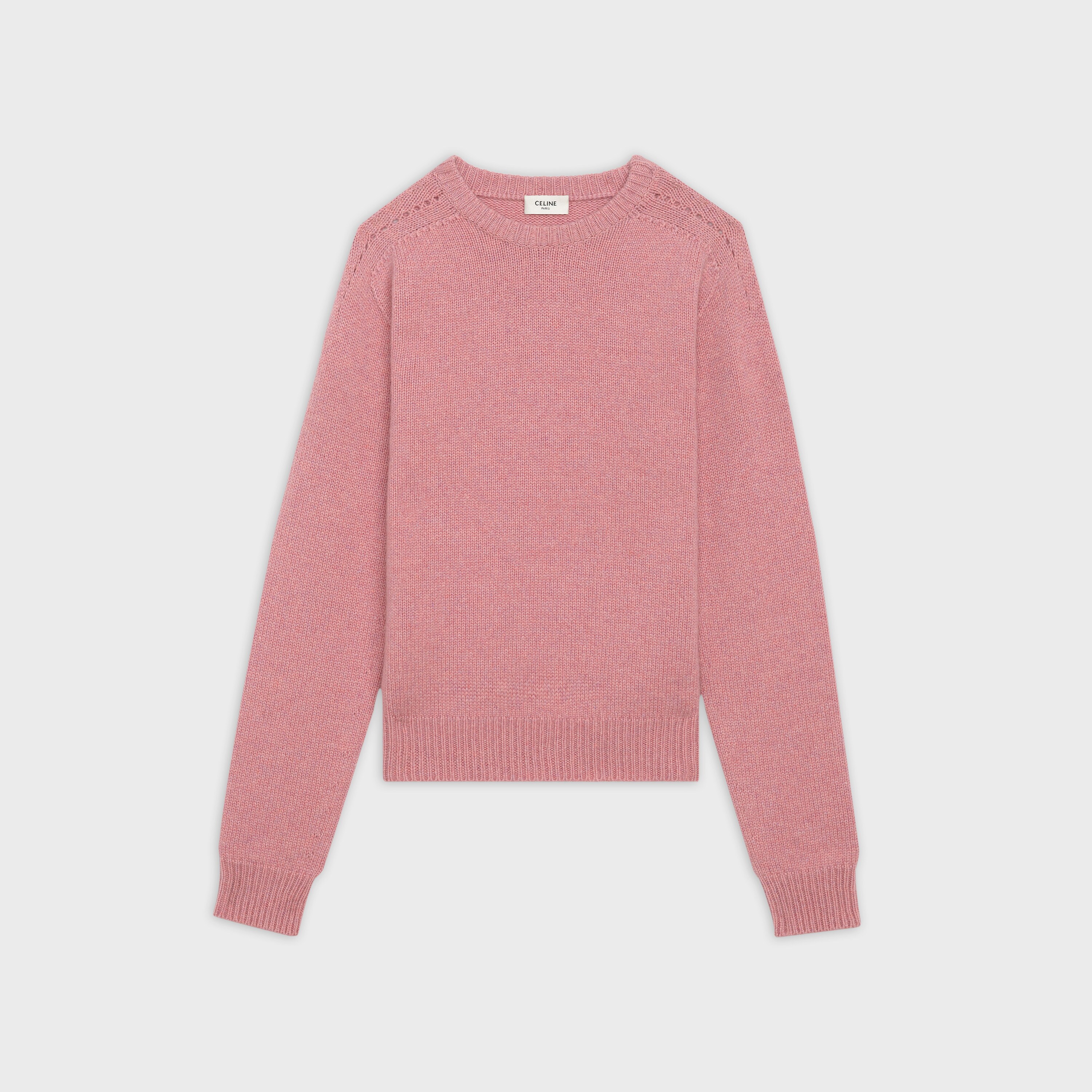 celine crew neck sweater