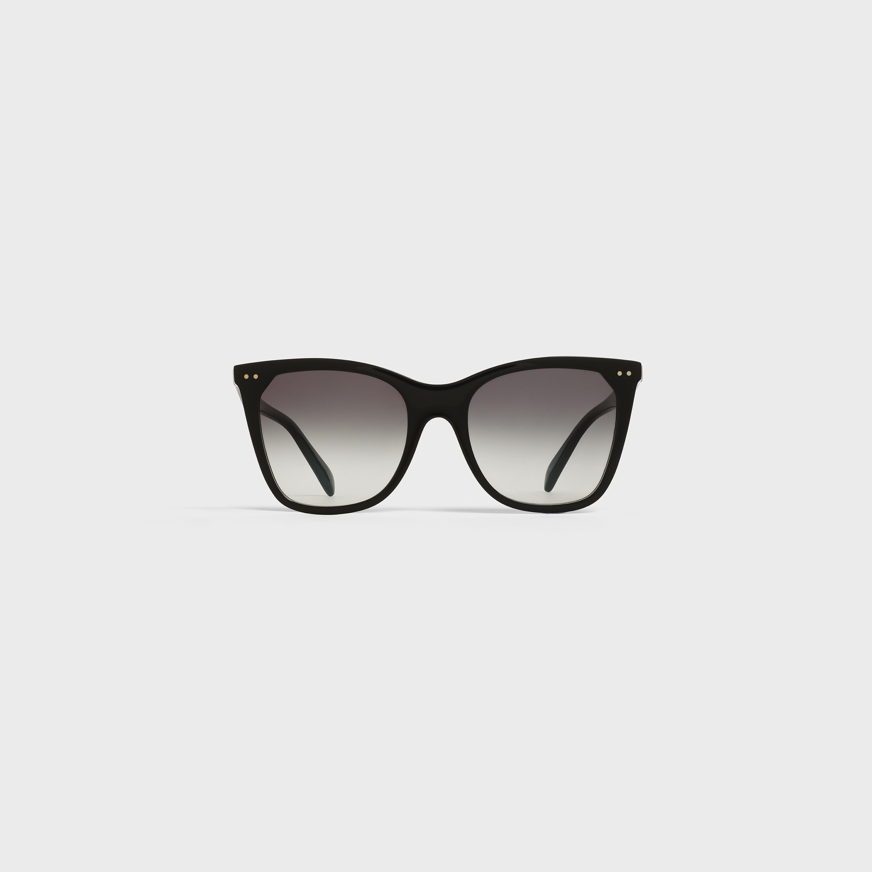 celine cat eye sunglasses white