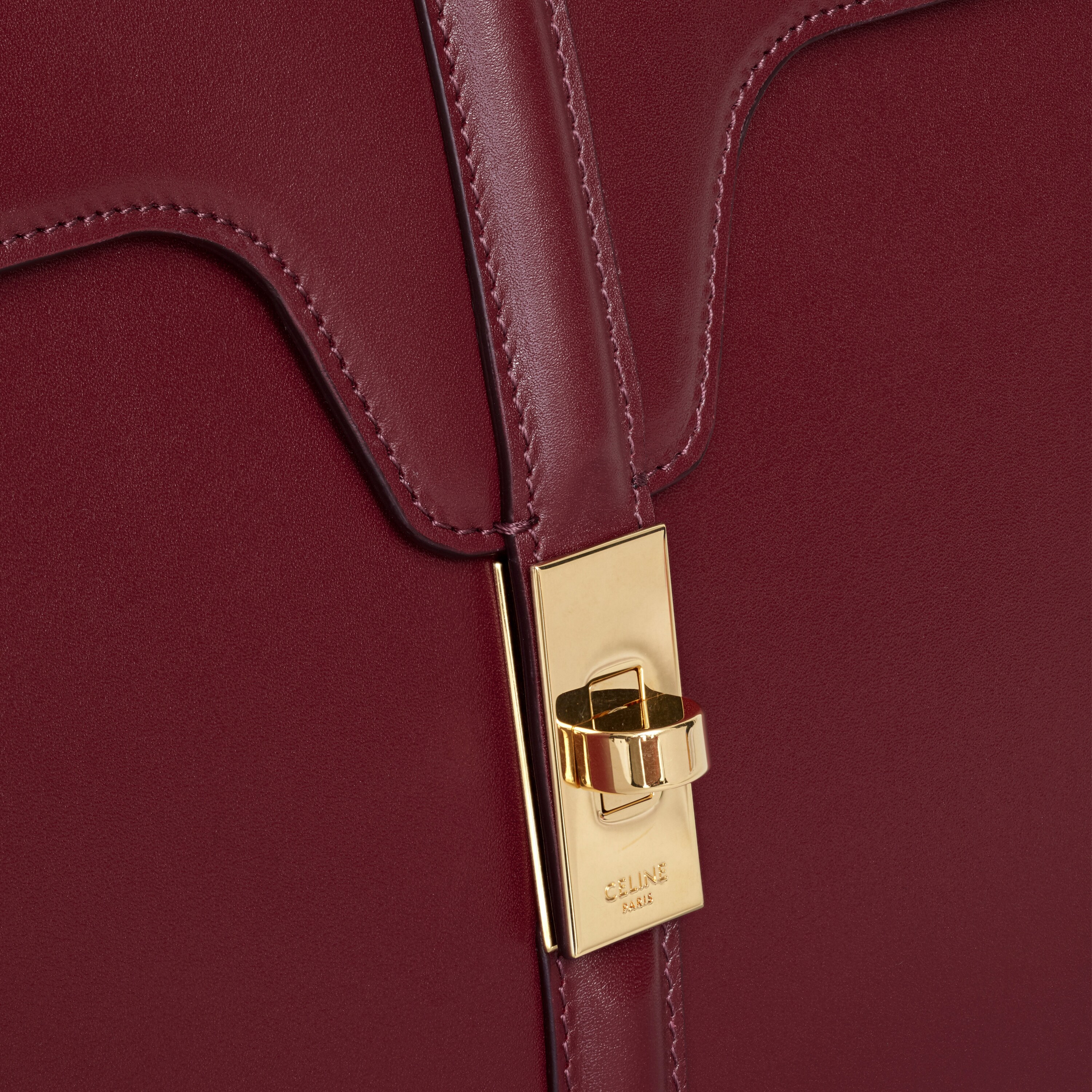 Medium 16 Bag in satinated calfskin Light Burgundy Official website