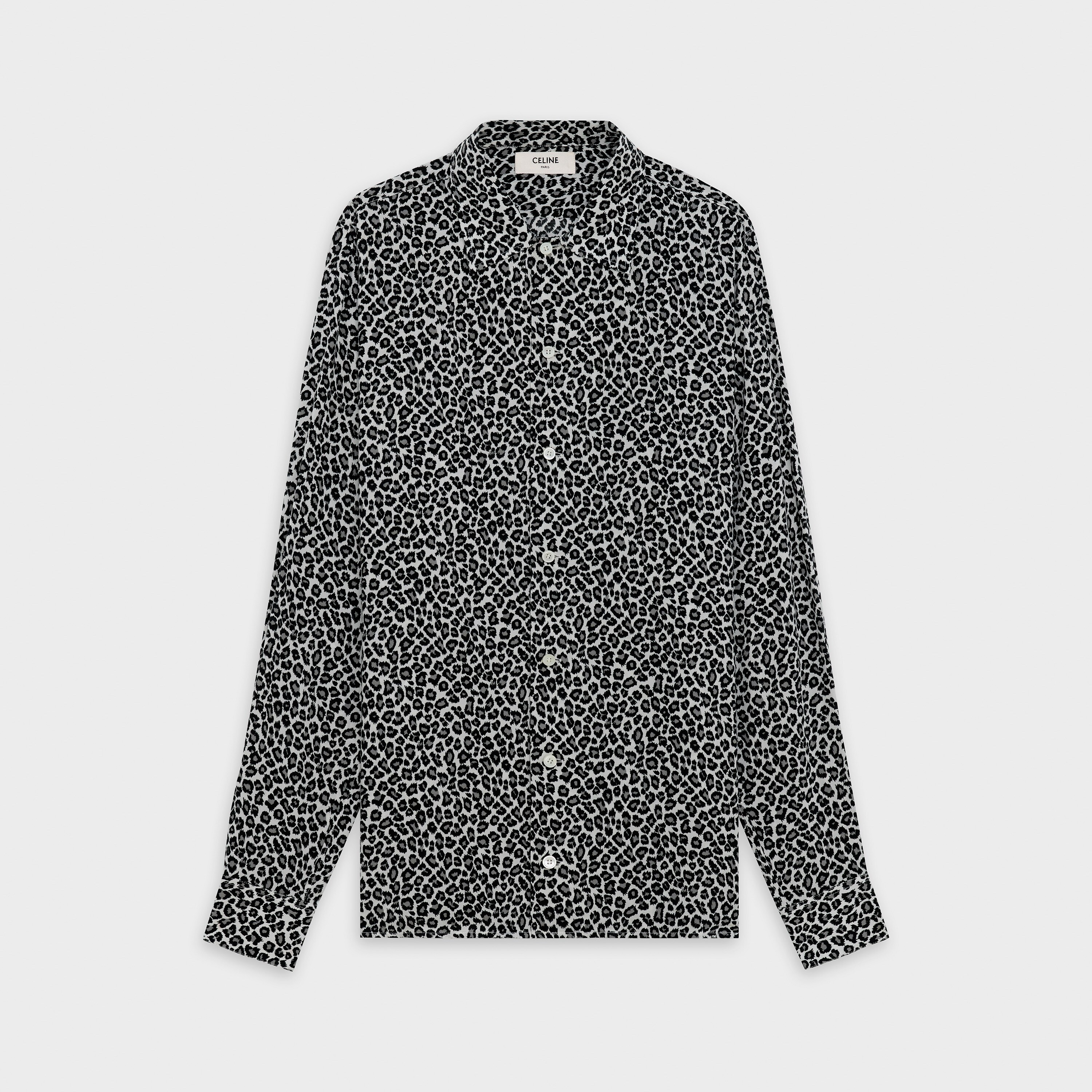 HAWAIIAN SHIRT IN PRINTED VISCOSE | CELINE