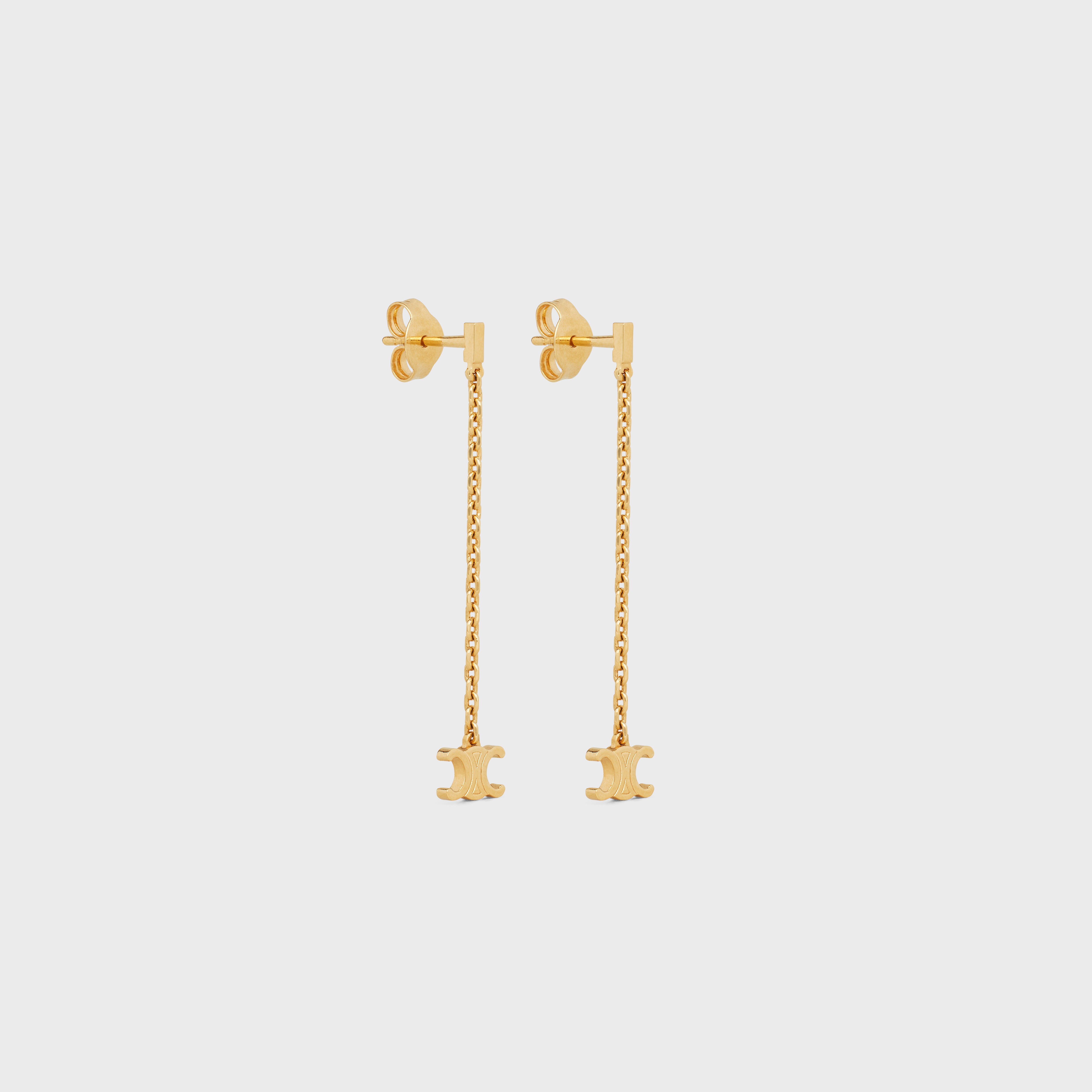 celine triomphe earrings