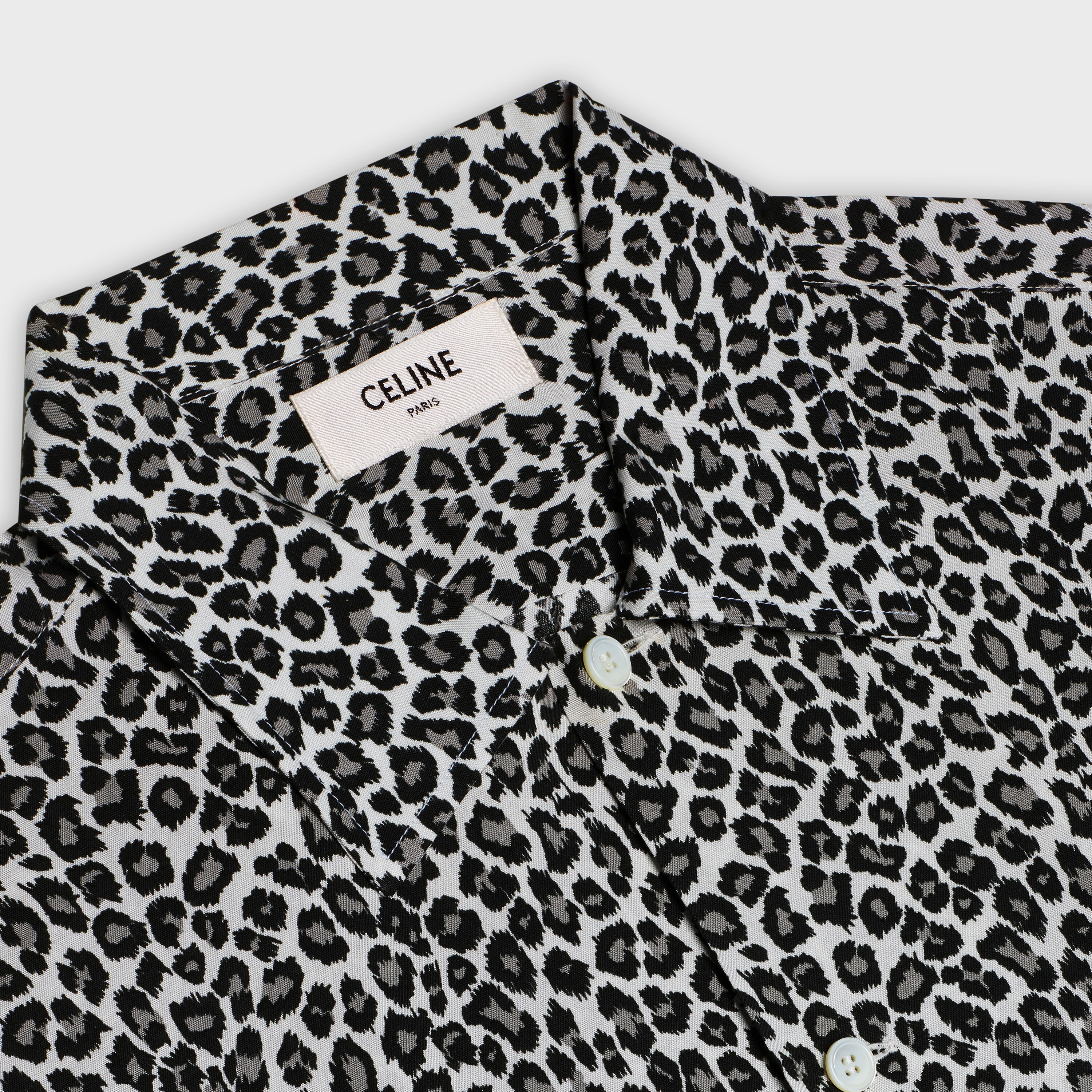 HAWAIIAN SHIRT IN PRINTED VISCOSE | CELINE