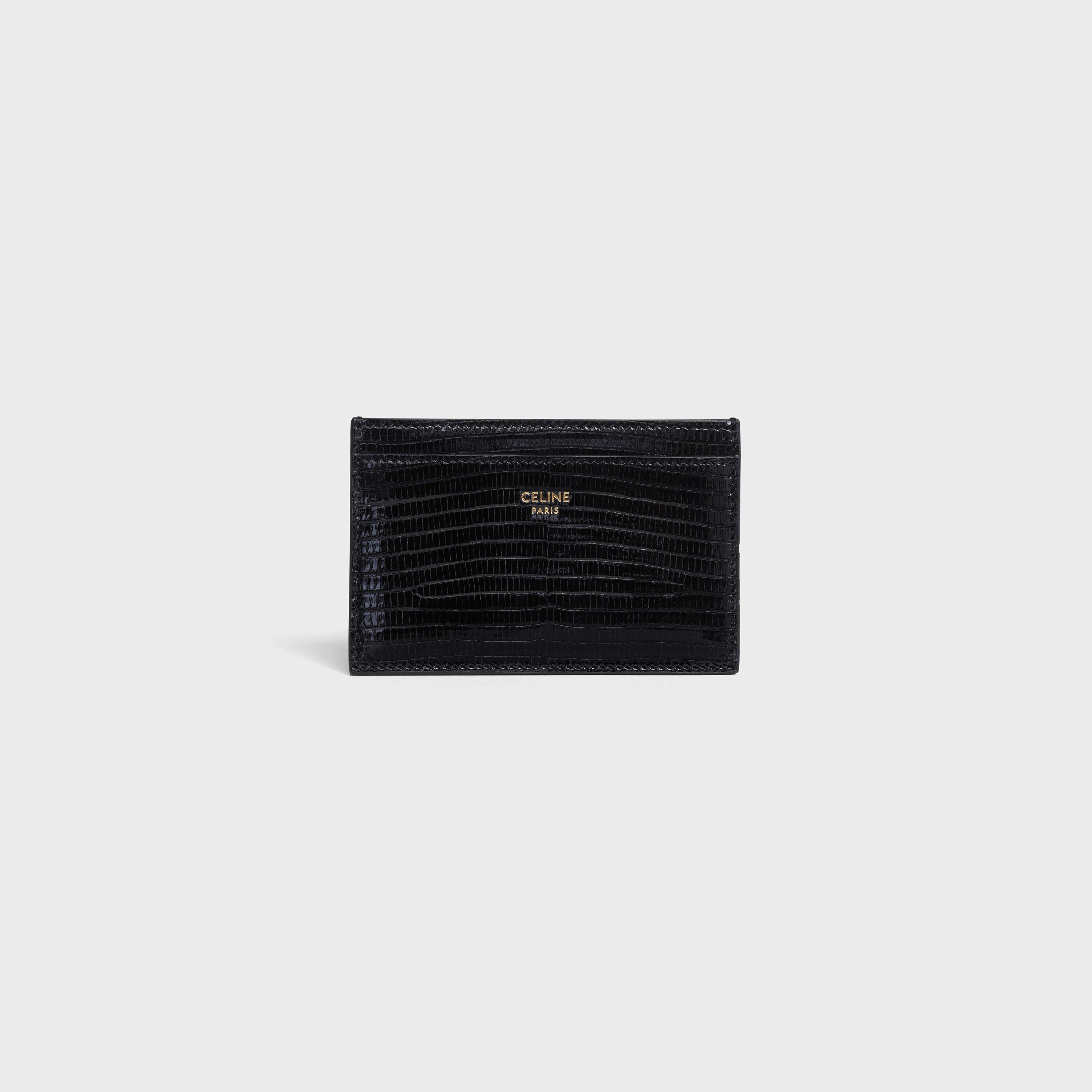 celine lizard wallet