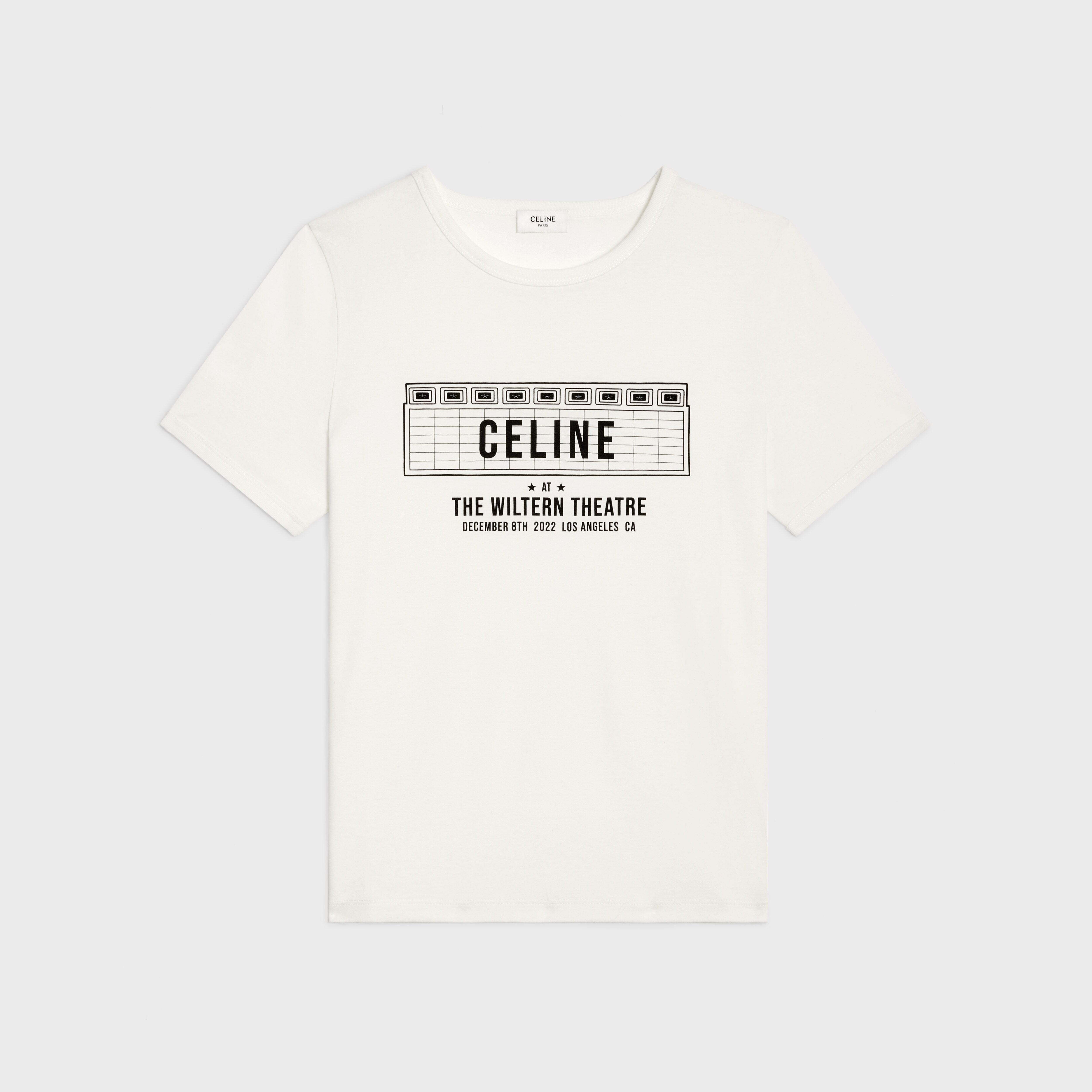 【訳あり赤字価格】セリーヌ　CELINE Tシャツ　ホワイト　アンドレ