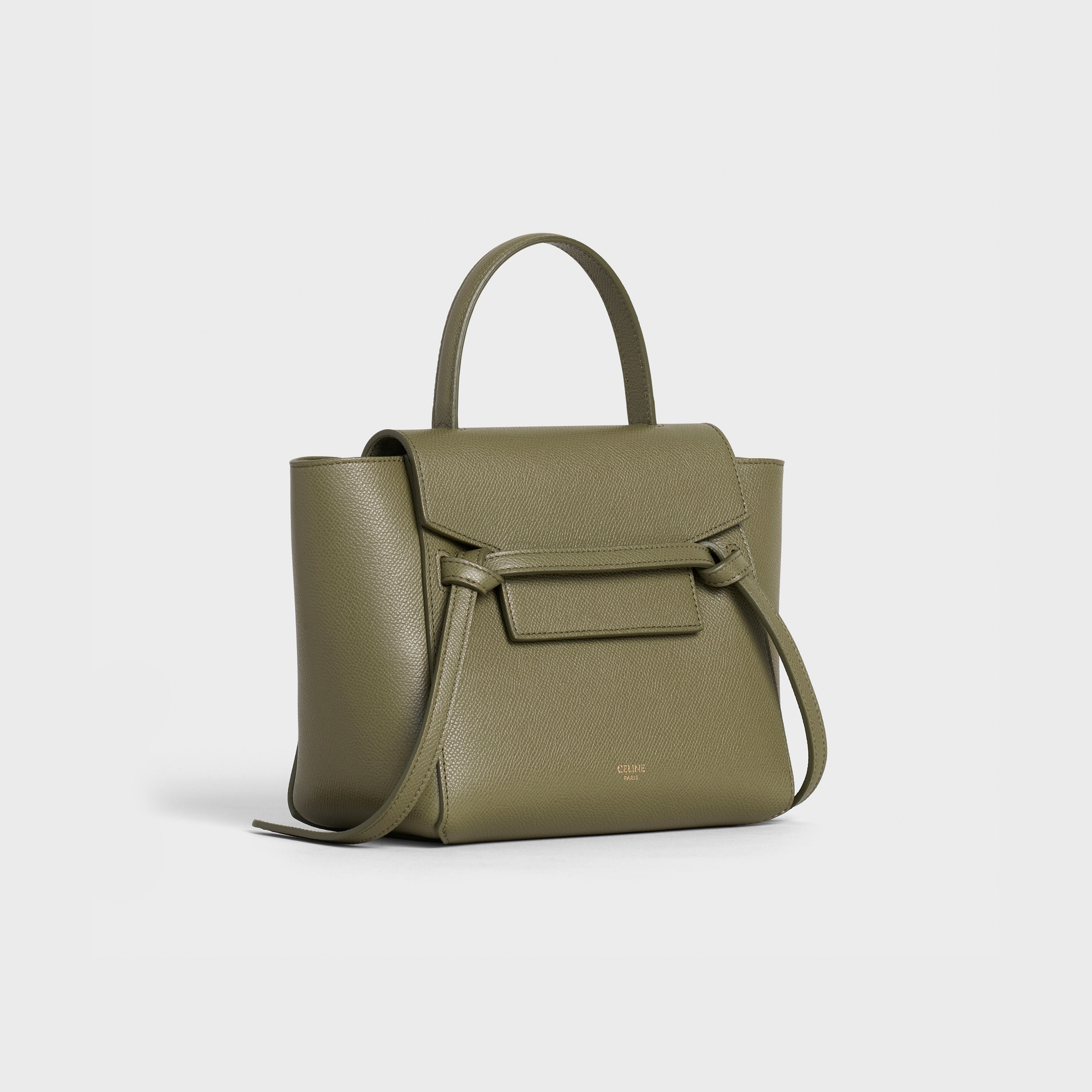 Nano Belt bag in grained calfskin CELINE Official site
