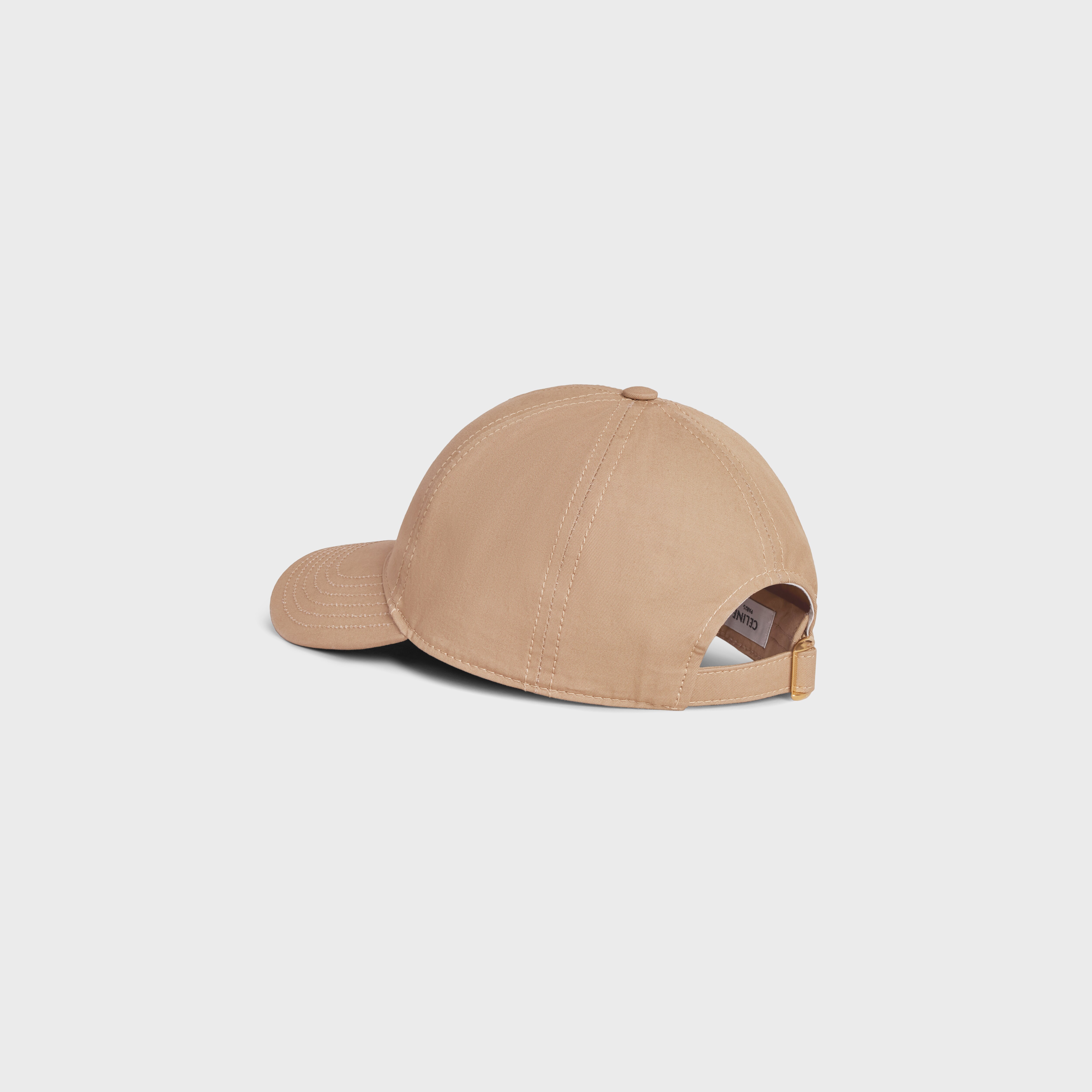 TRIOMPHE BASEBALL CAP IN COTTON - Beige 