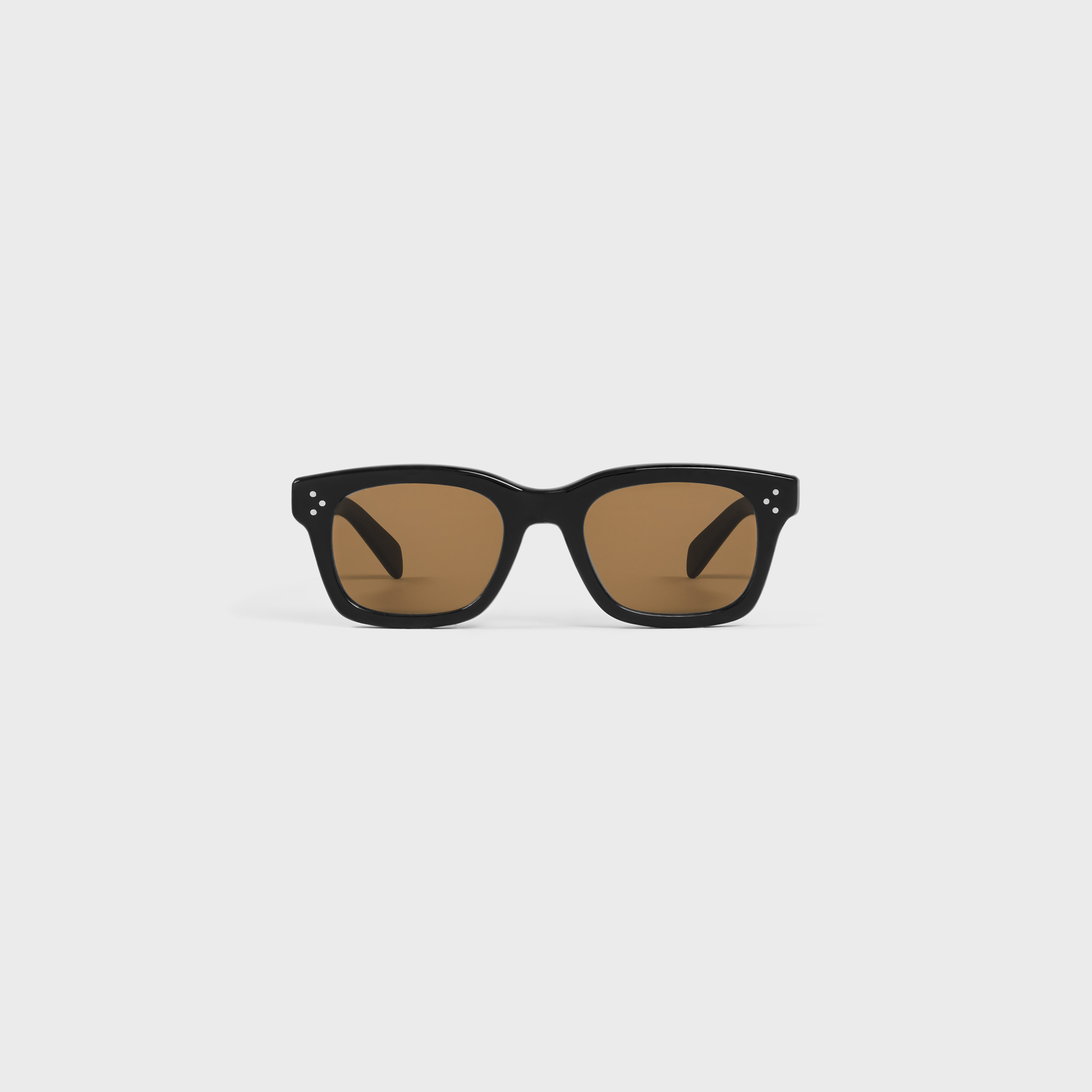 Black Frame 41 sunglasses in Acetate - Black / Nicotine | CELINE