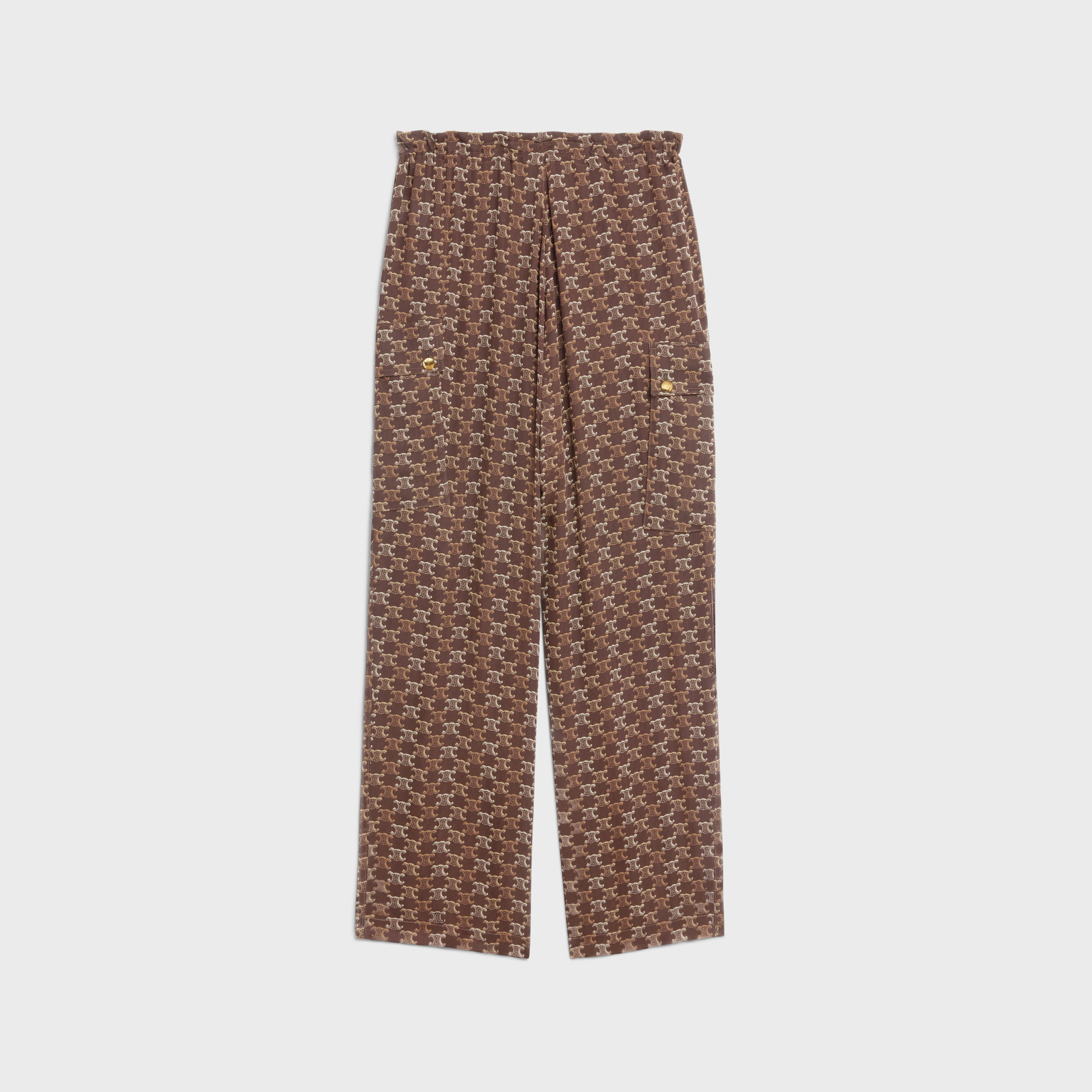 celine silk pants