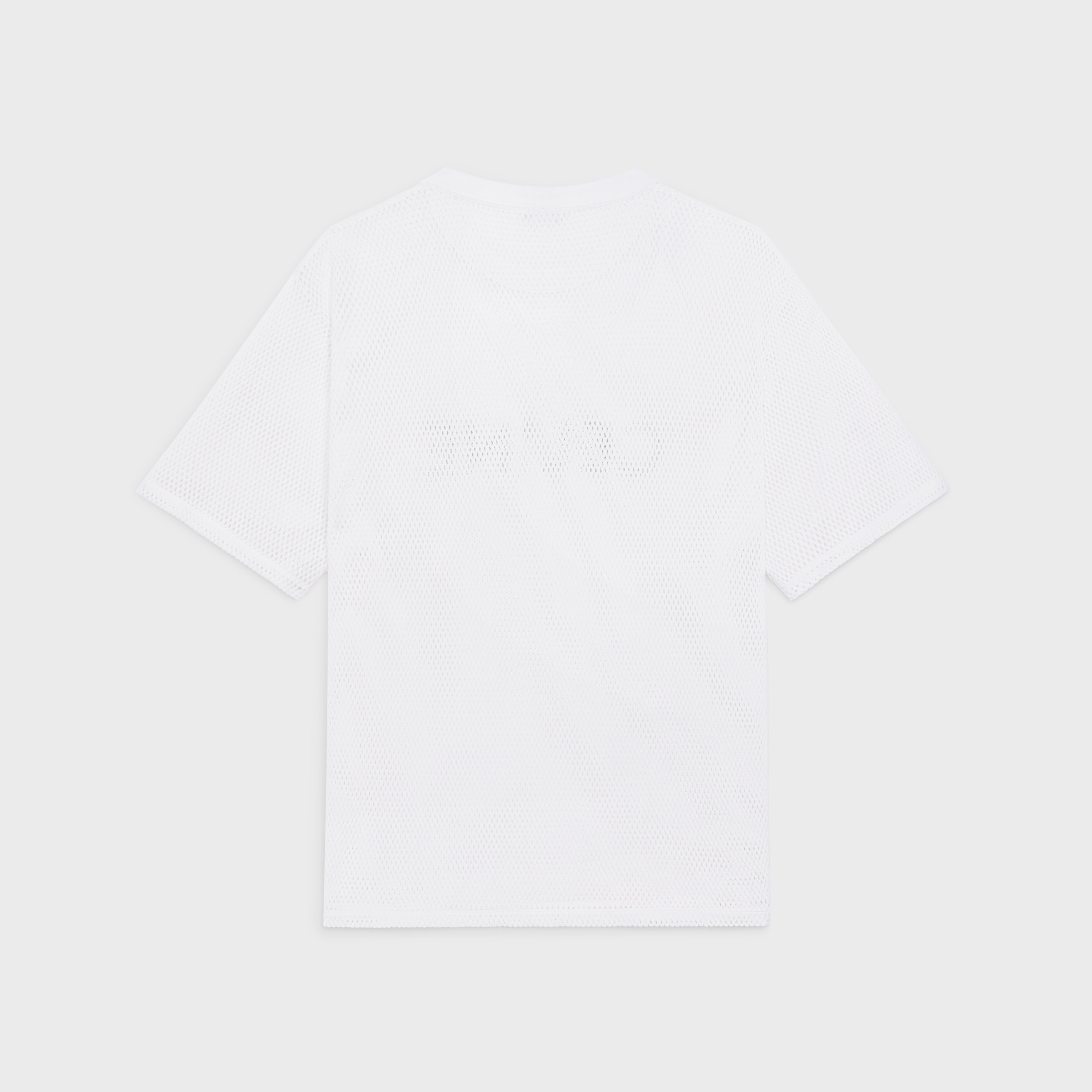OVERSIZED CELINE T-SHIRT IN COTTON MESH 