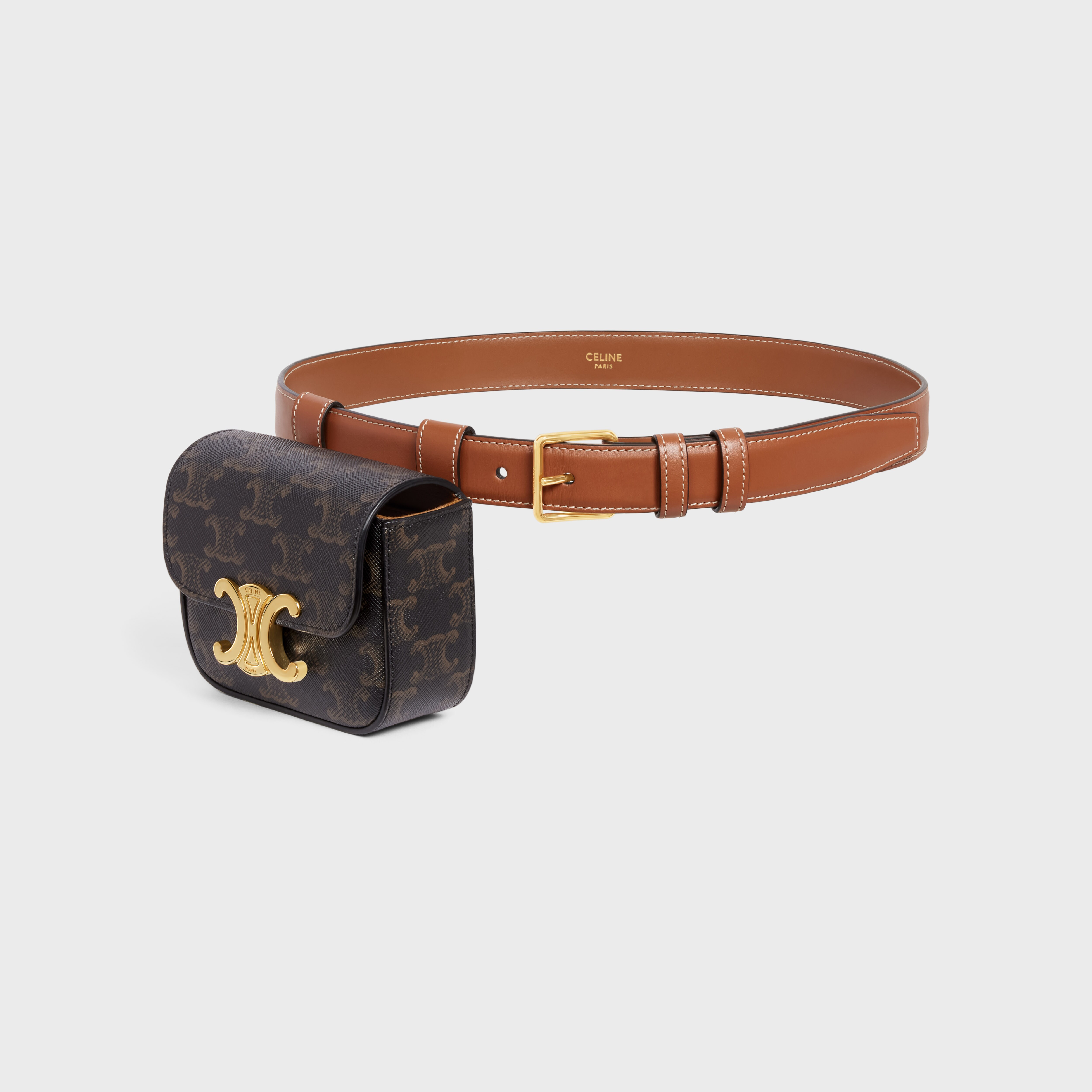 celine triomphe belt small