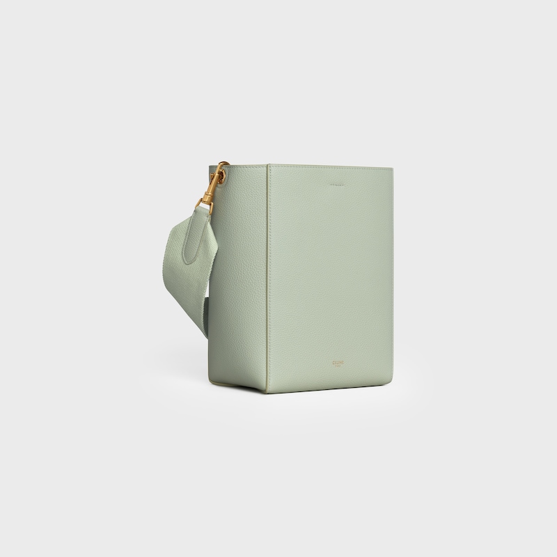 Sangle Small Bucket bag in soft grained calfskin | CELINE