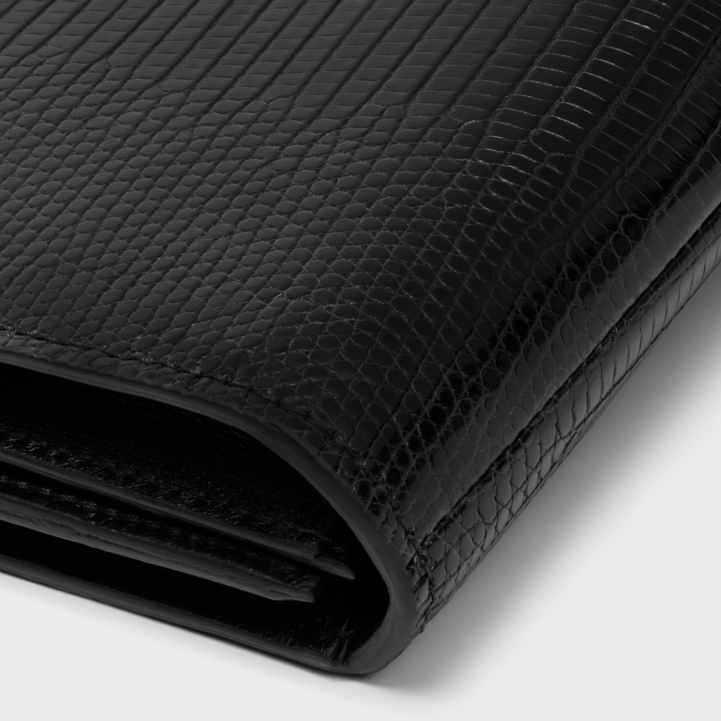 celine lizard wallet