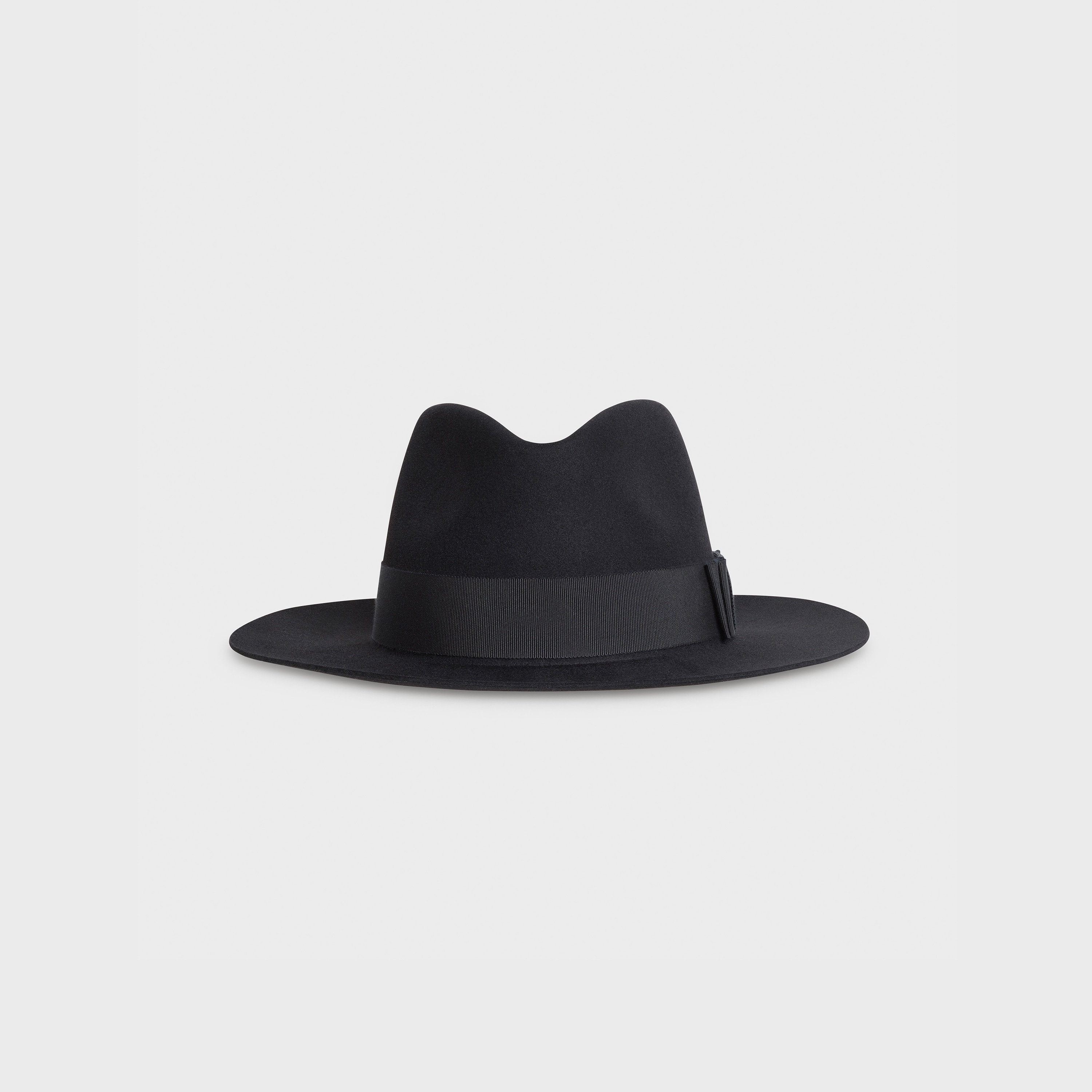 classic hat in felt - Black | CELINE
