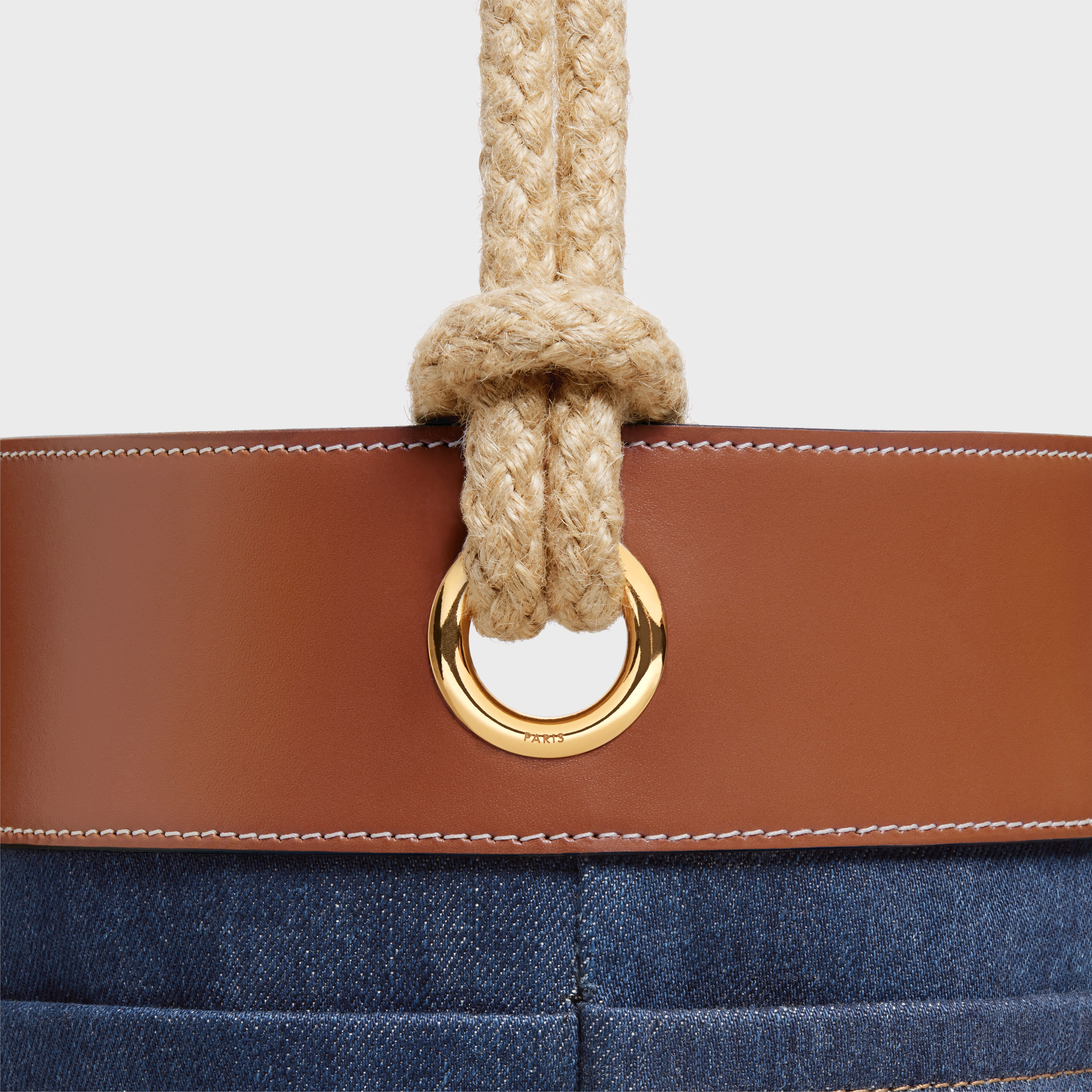 Bucket Celine in Denim with celine 