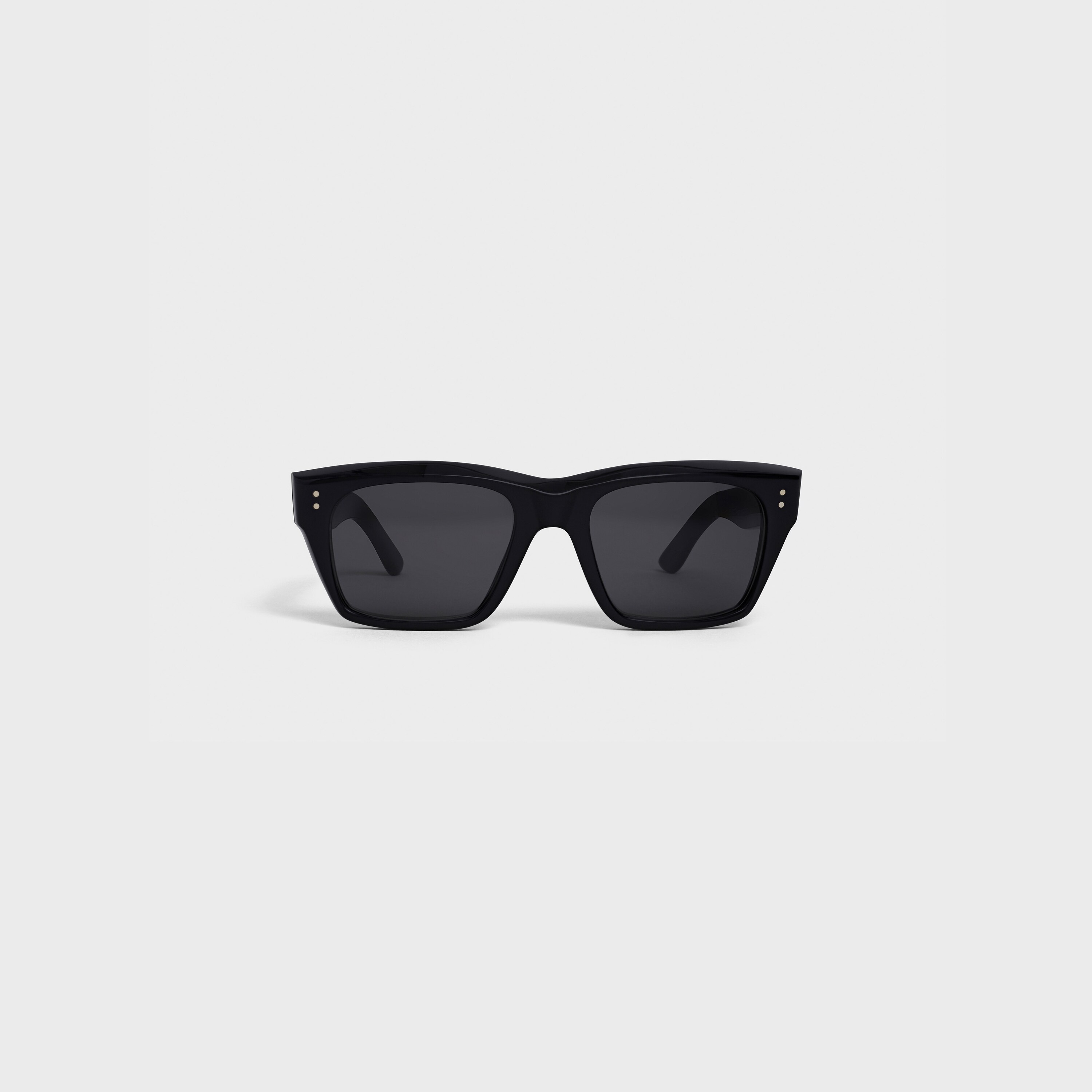 Black Frame 01 Sunglasses in Acetate with Polarized Lenses - Black | CELINE