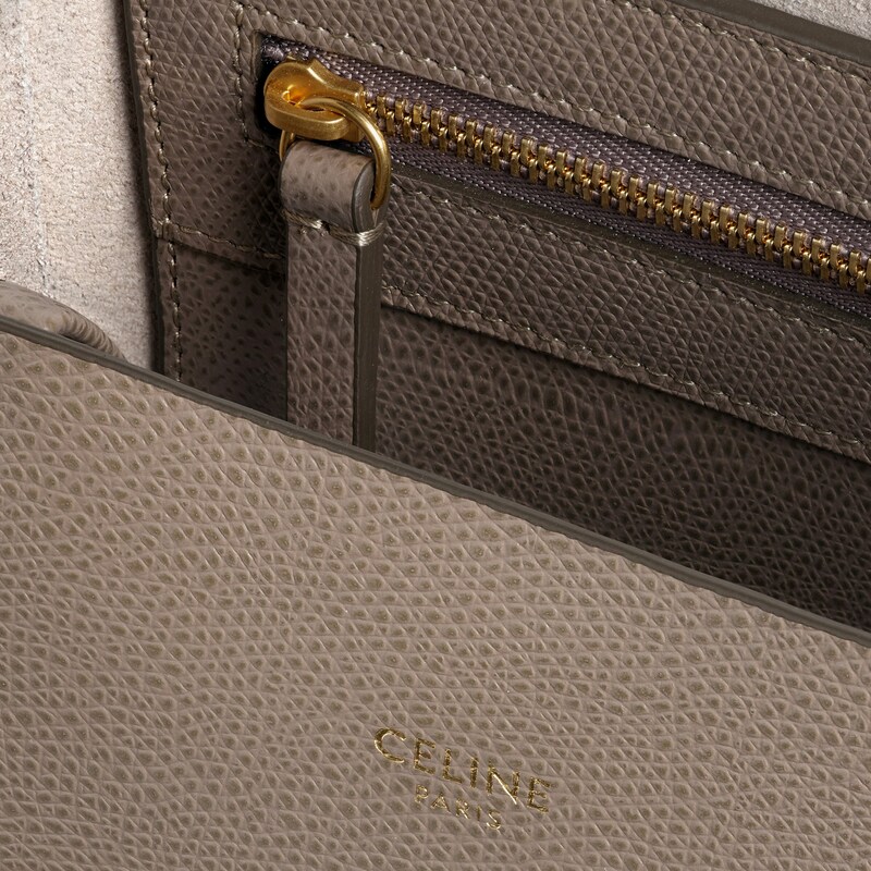 Small Cabas in grained calfskin | CELINE
