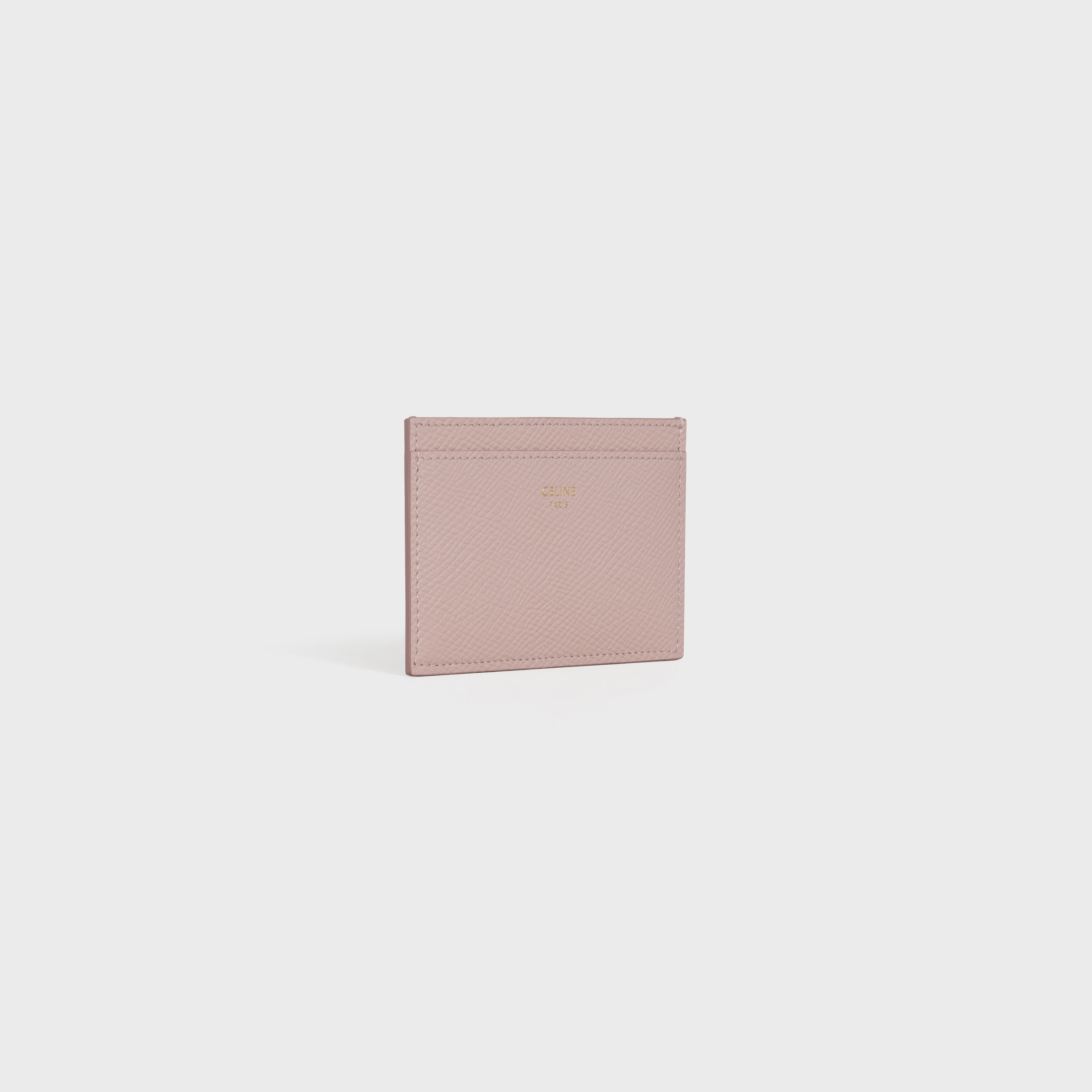 Card Holder In Grained Calfskin - Vintage Pink - 10b703bel25vp Celine