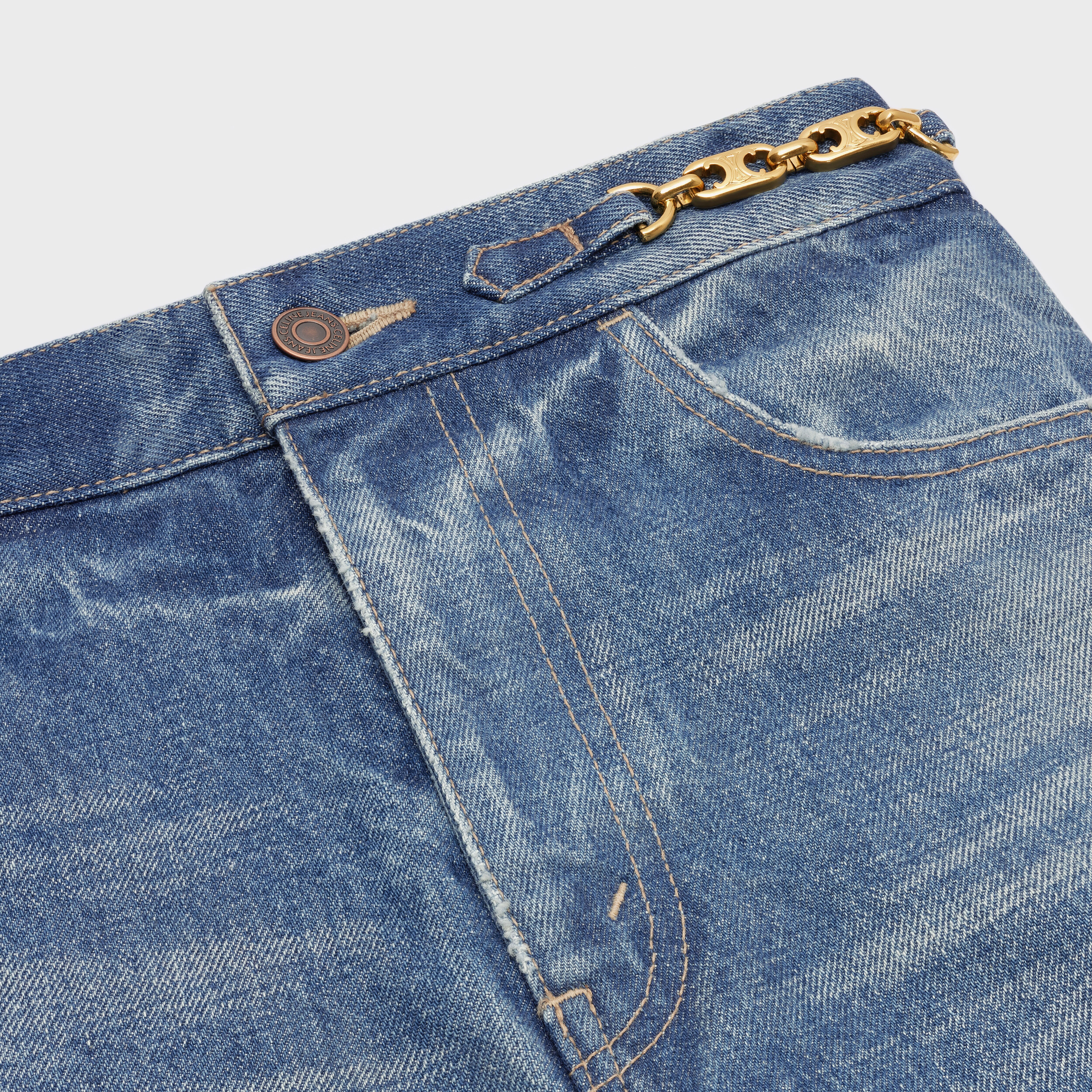JANE FLARED JEANS IN UNION WASH DENIM 