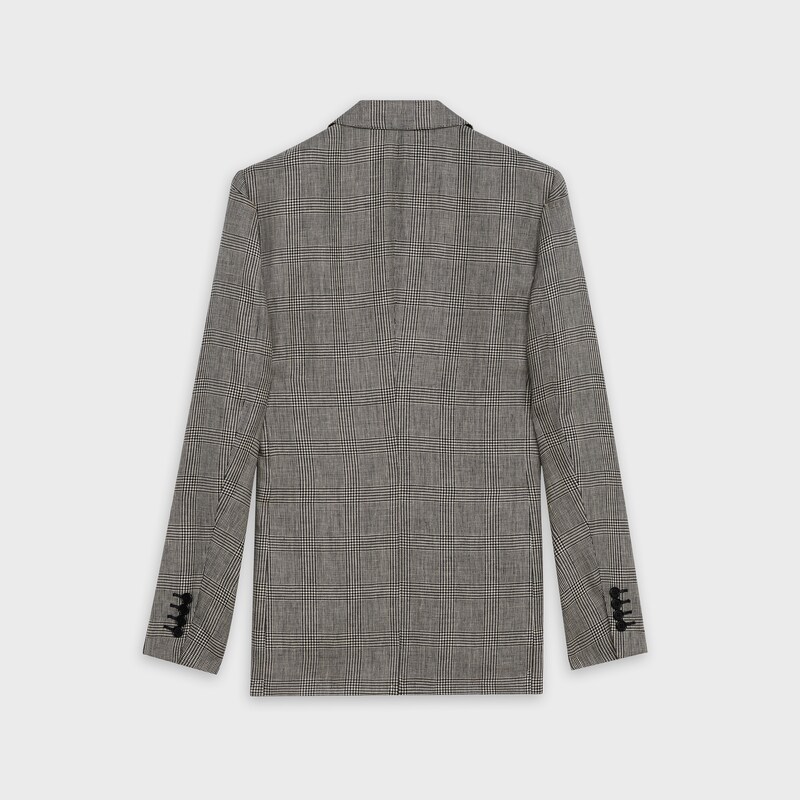 chaqueta clásica príncipe de gales | CELINE